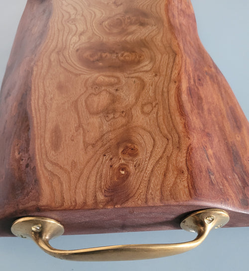 Large Elm Wood Serving/Cheese  Board