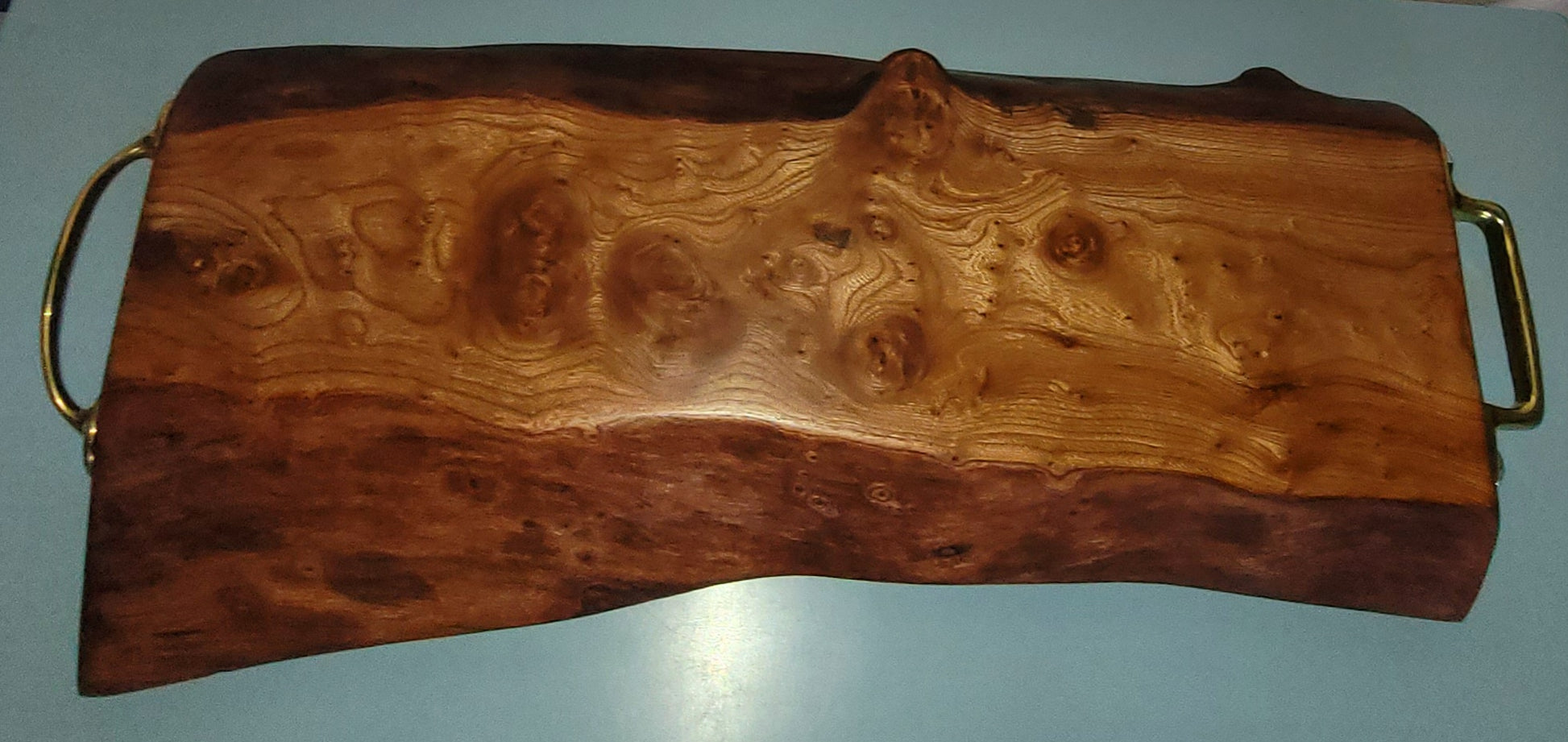 Large Elm Wood Serving/Cheese  Board