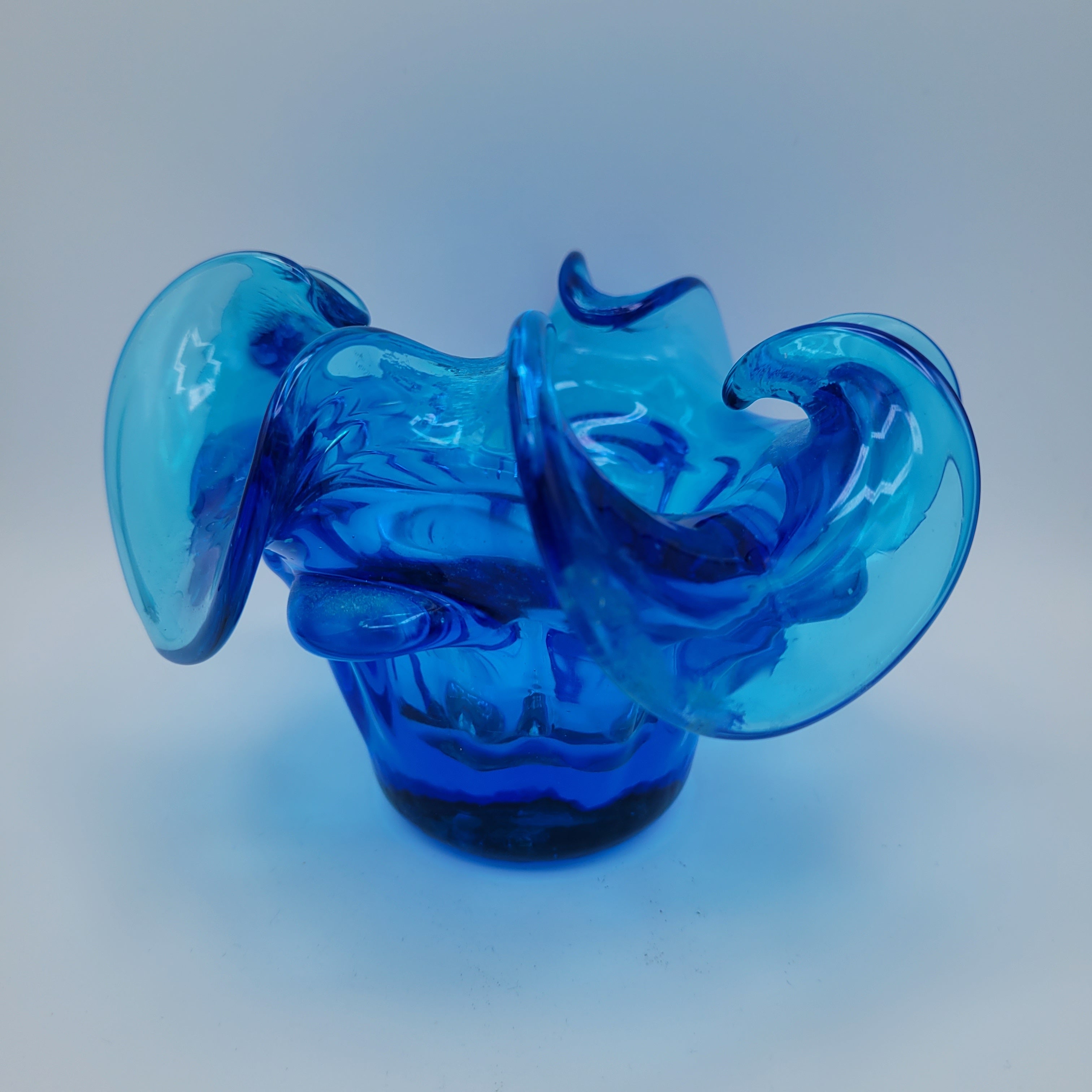 Murano School Fazzoletto/ Handkerchief Vase. Circa 1950s/60s unmarked.