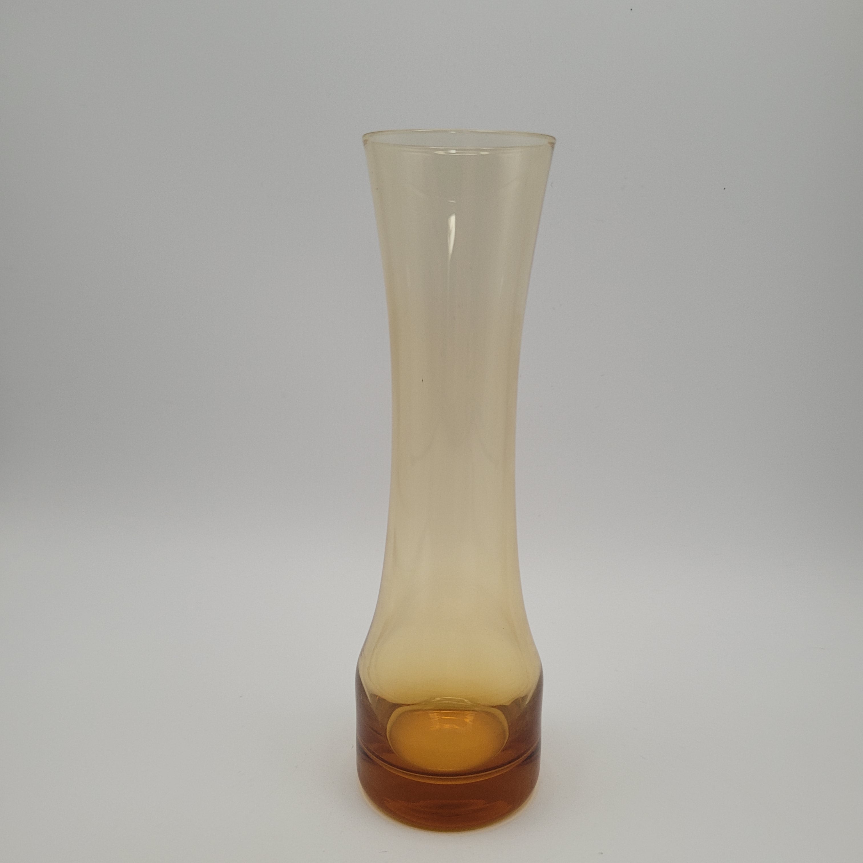 Pair of Scandinavian Hand-Blown Trumpet Vases (c.1965–75)