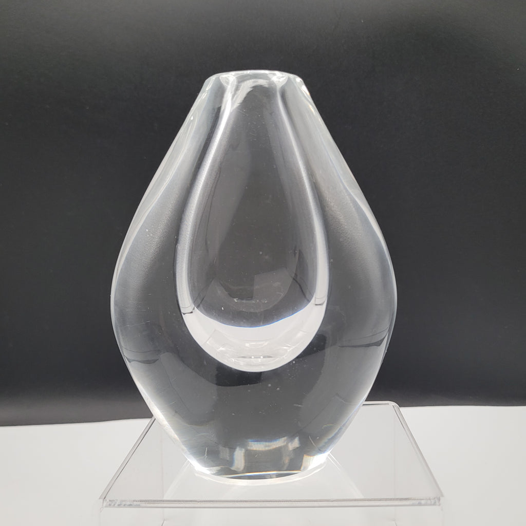 Orrefors Signed Sculptural Crystal — Sven Palmqvist (c.1955–1970)