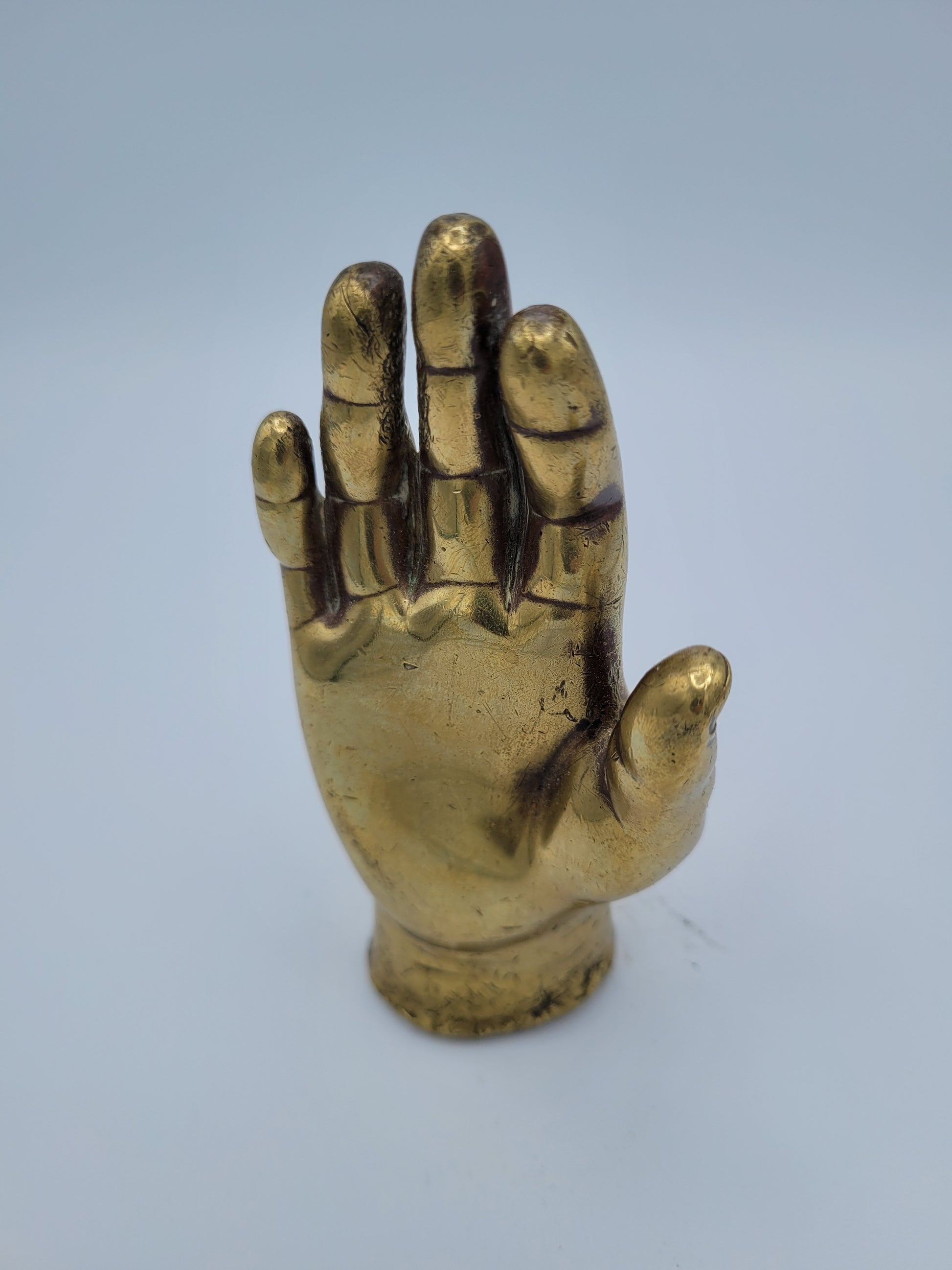 Victorian memorial casting of a child's hand