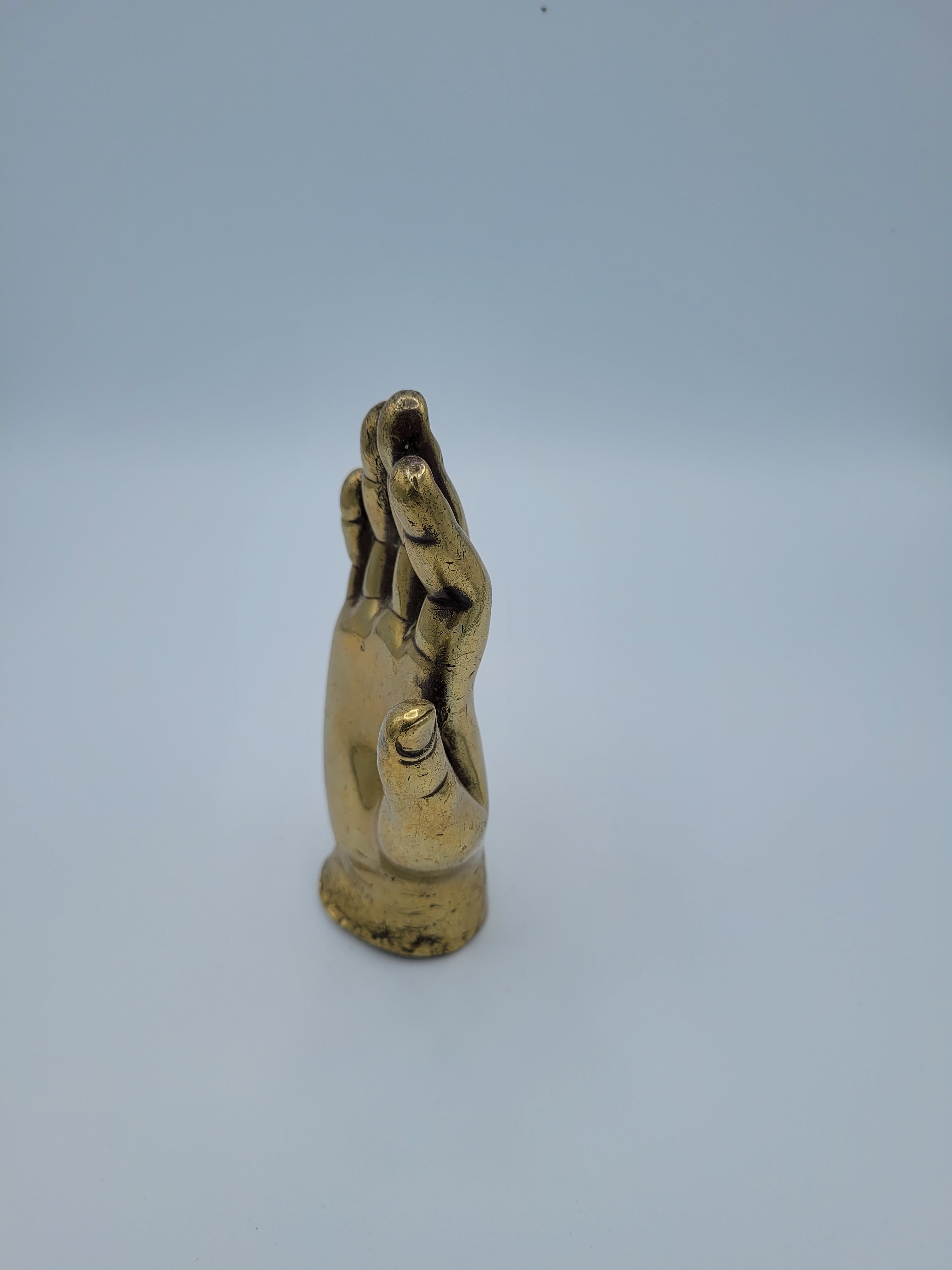 Victorian memorial casting of a child's hand