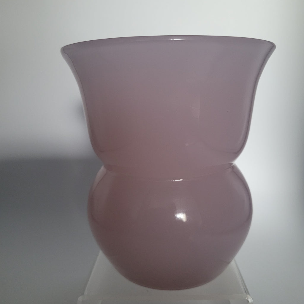 Cenedese Murano Alexandrite Glass Vase — Mid-Century Italian Art Glass, Museum Condition. Signed.