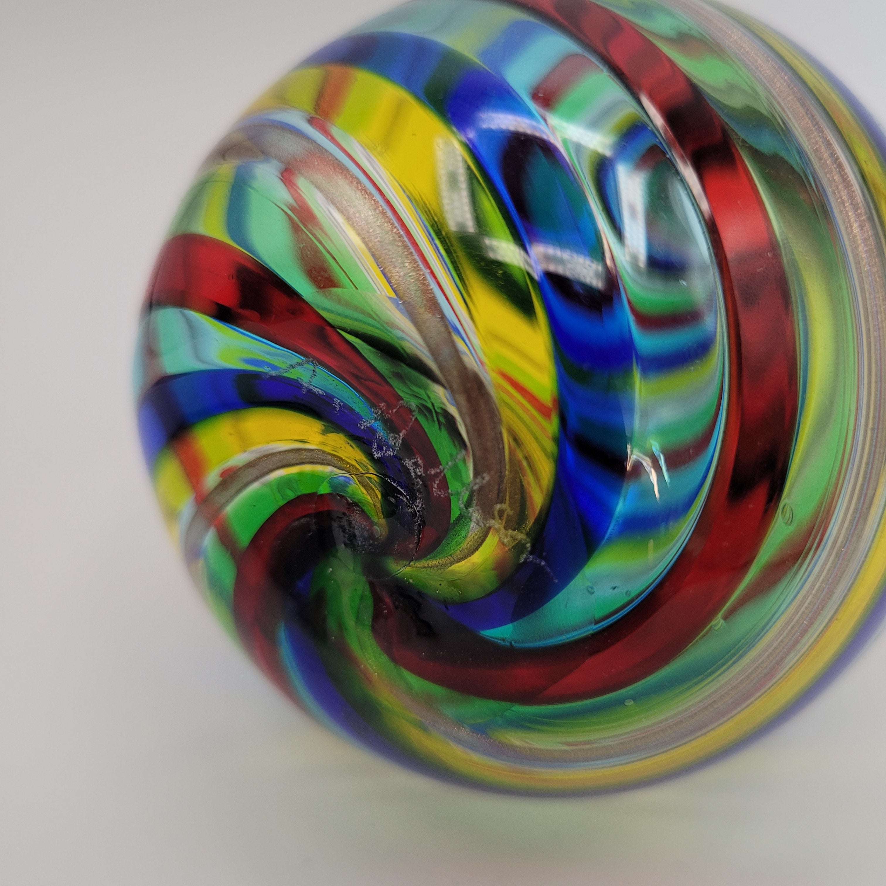 Marvellous & Pristine F&M Ballarin Murano Filigrana Spirale Vase😊 Signed w/COA & Label