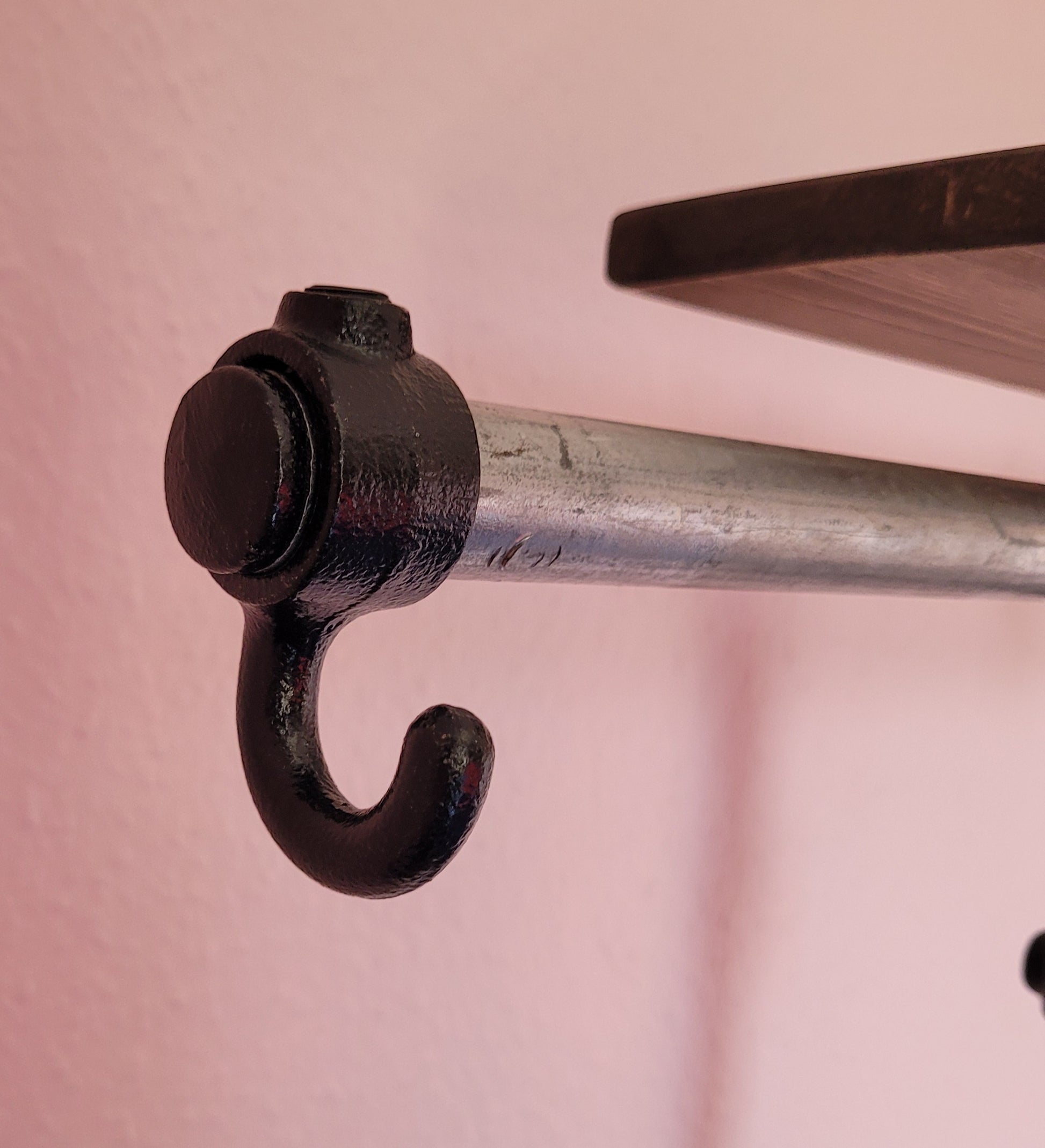 Industrial style clothes Rail