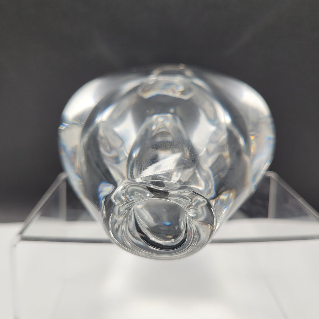 Orrefors Signed Sculptural Crystal — Sven Palmqvist (c.1955–1970)