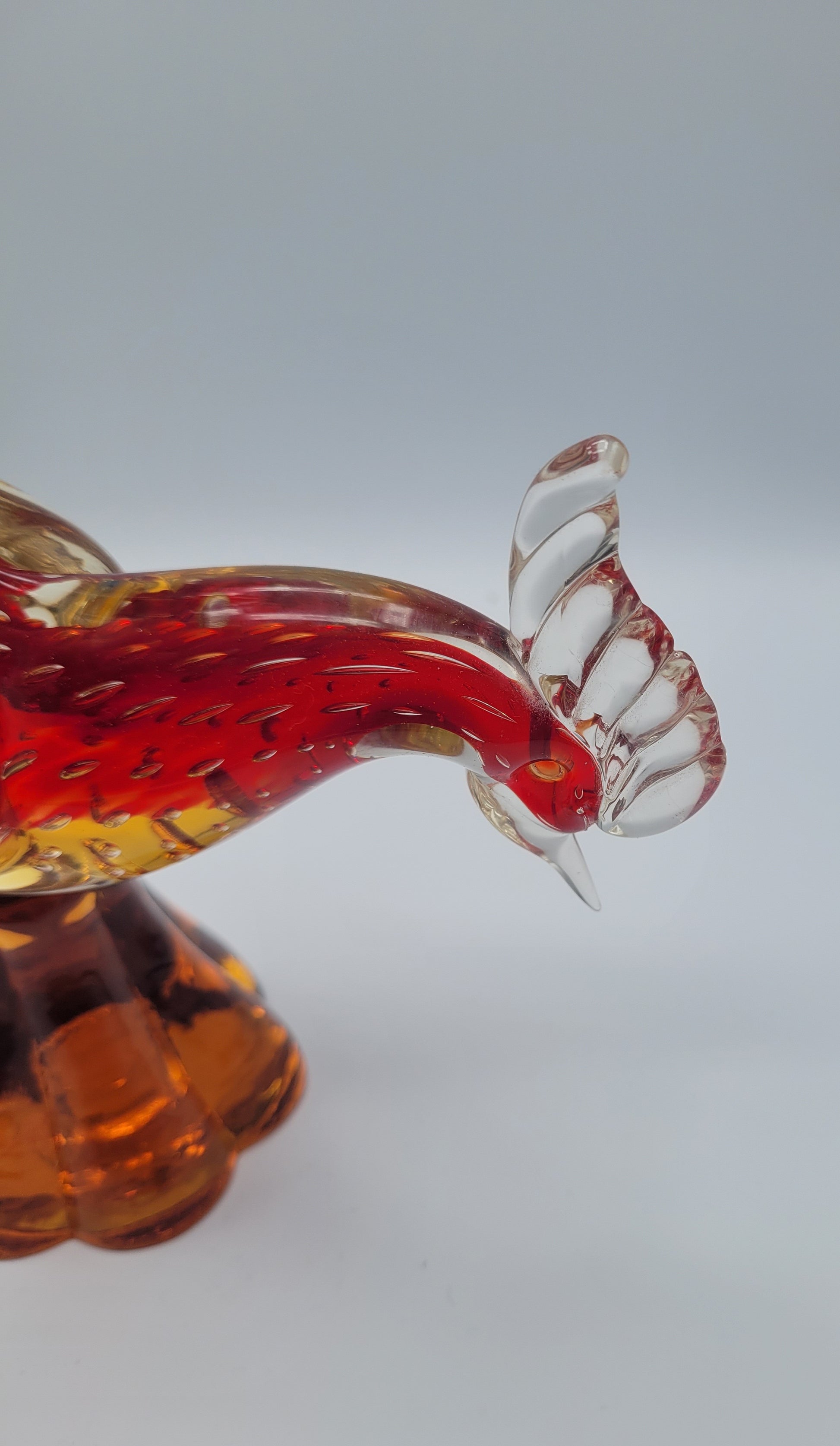Murano Pheasant. Attributed to Archemede Seguso. 1950s