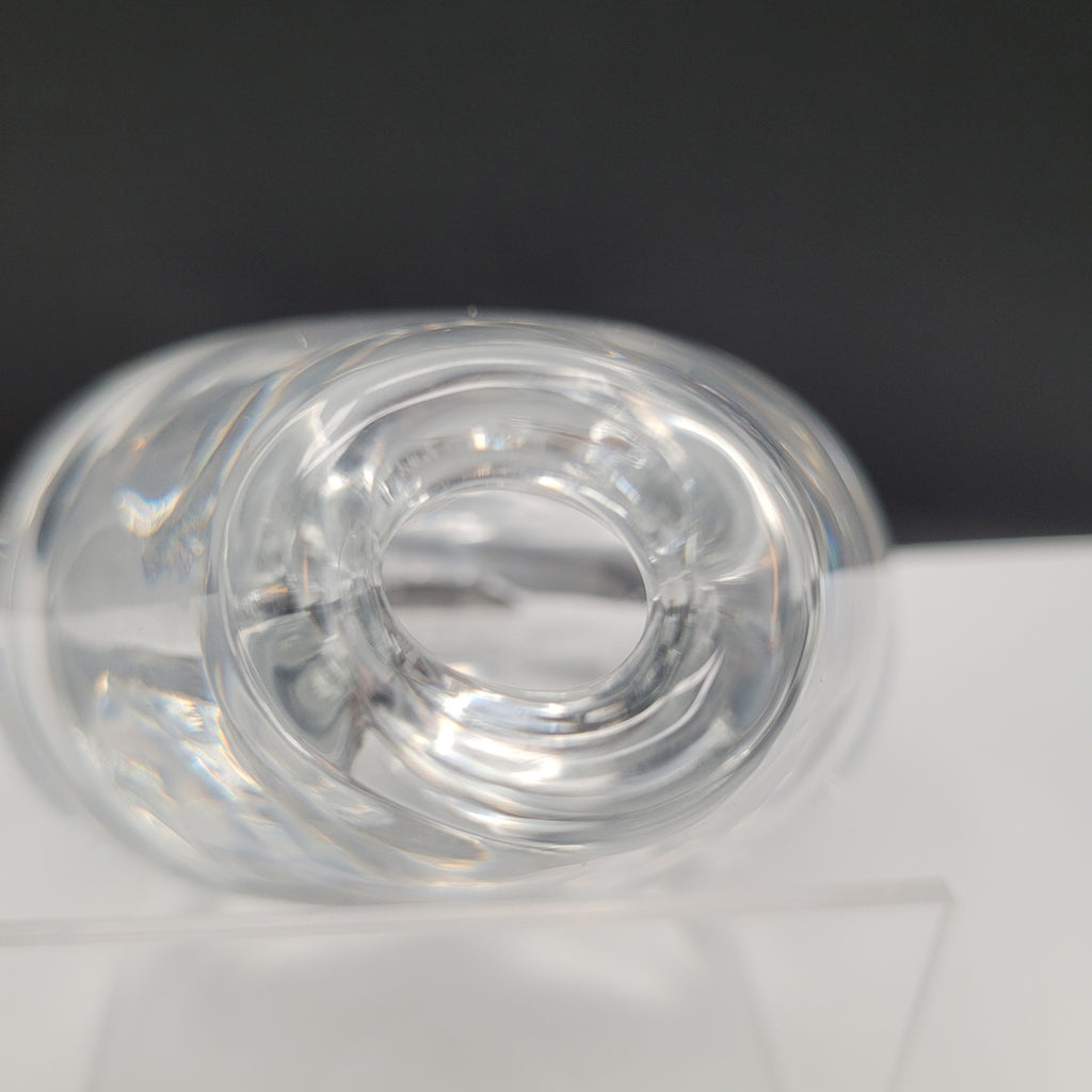 Orrefors Signed Sculptural Crystal — Sven Palmqvist (c.1955–1970)