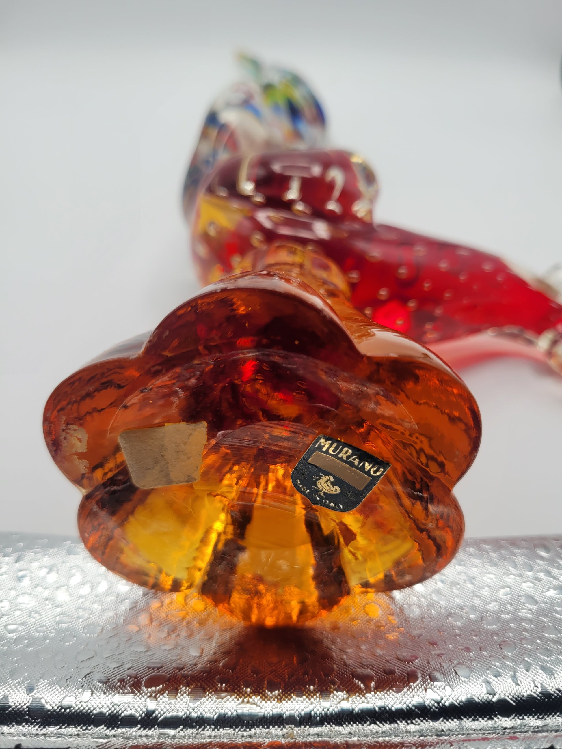 Murano Pheasant. Attributed to Archemede Seguso. 1950s
