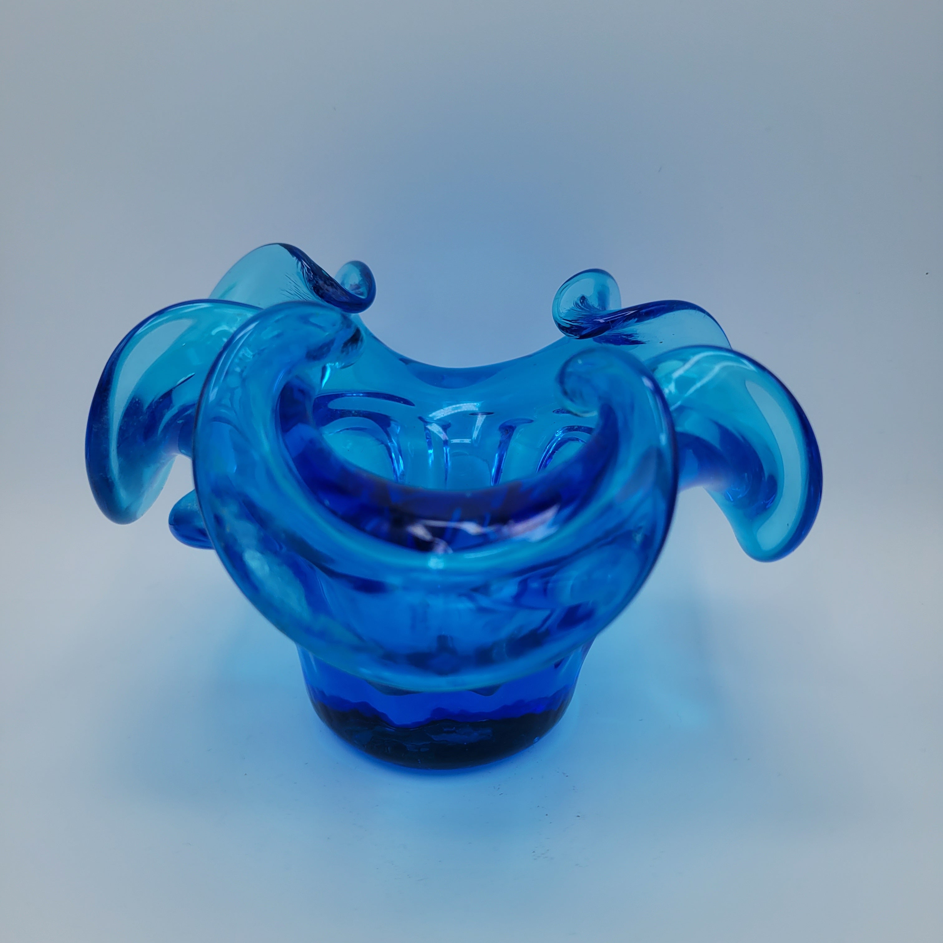 Murano School Fazzoletto/ Handkerchief Vase. Circa 1950s/60s unmarked.