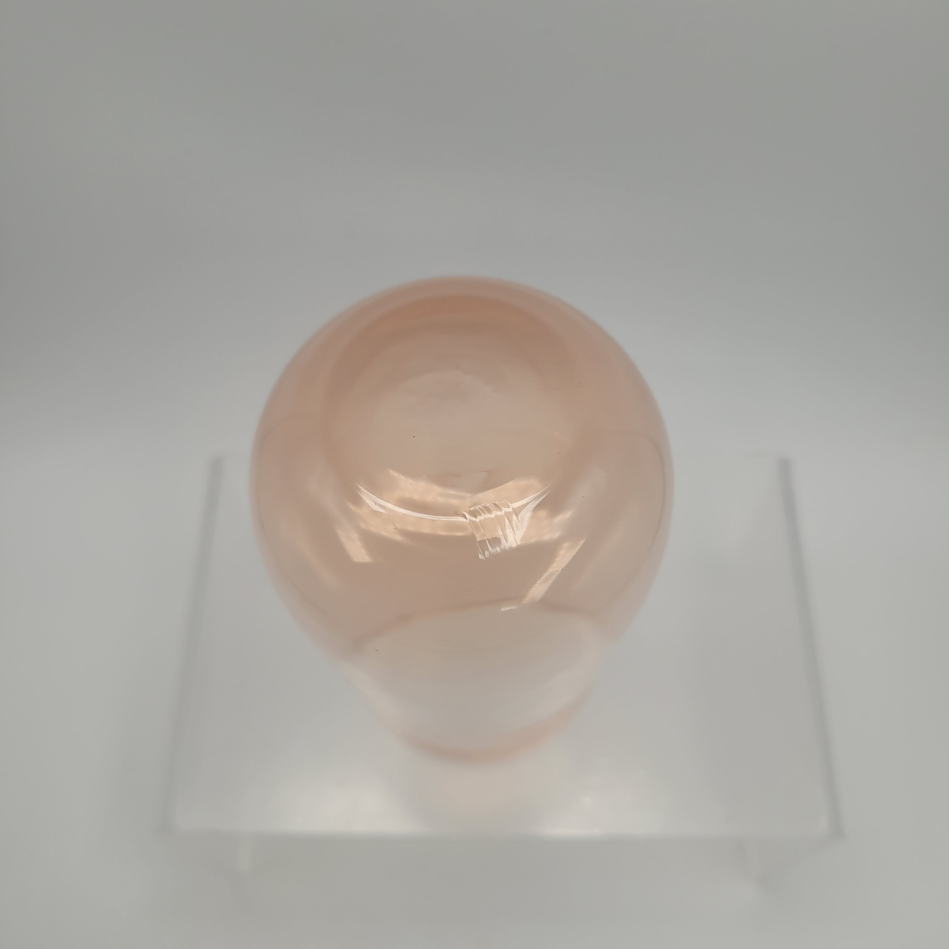 Little Orangey beaker or Posy Vase. Scandinavian MCM C.1960S - 70S🌻