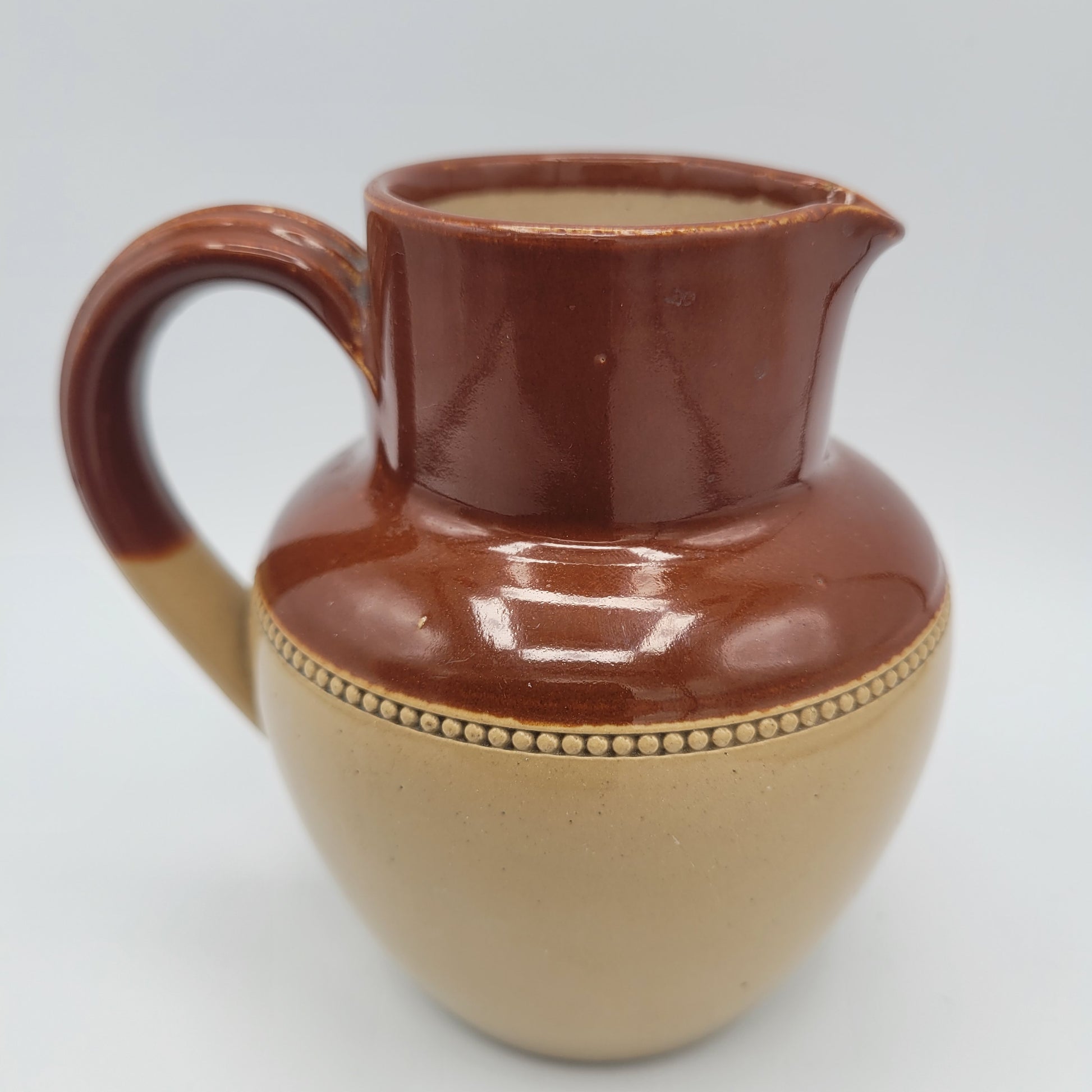 Lovatts vintage Stoneware 1/2 Pint jug. 1932-1959 fully marked...and some.