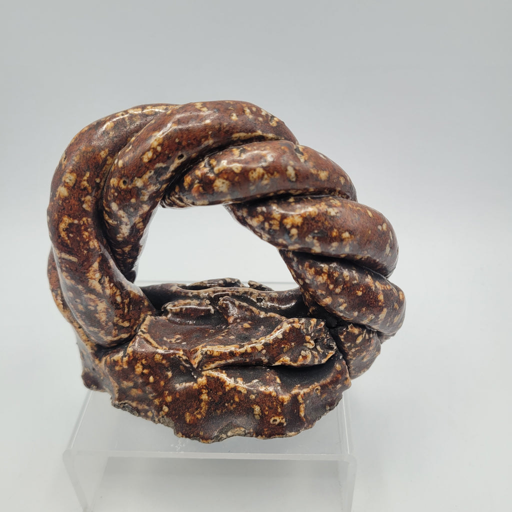 Late 17th-Century Salt-Glaze Tester Ring / Trial Piece
Possibly English (Fulham) or German (Rhenish Westerwald), circa 1650 – 1700