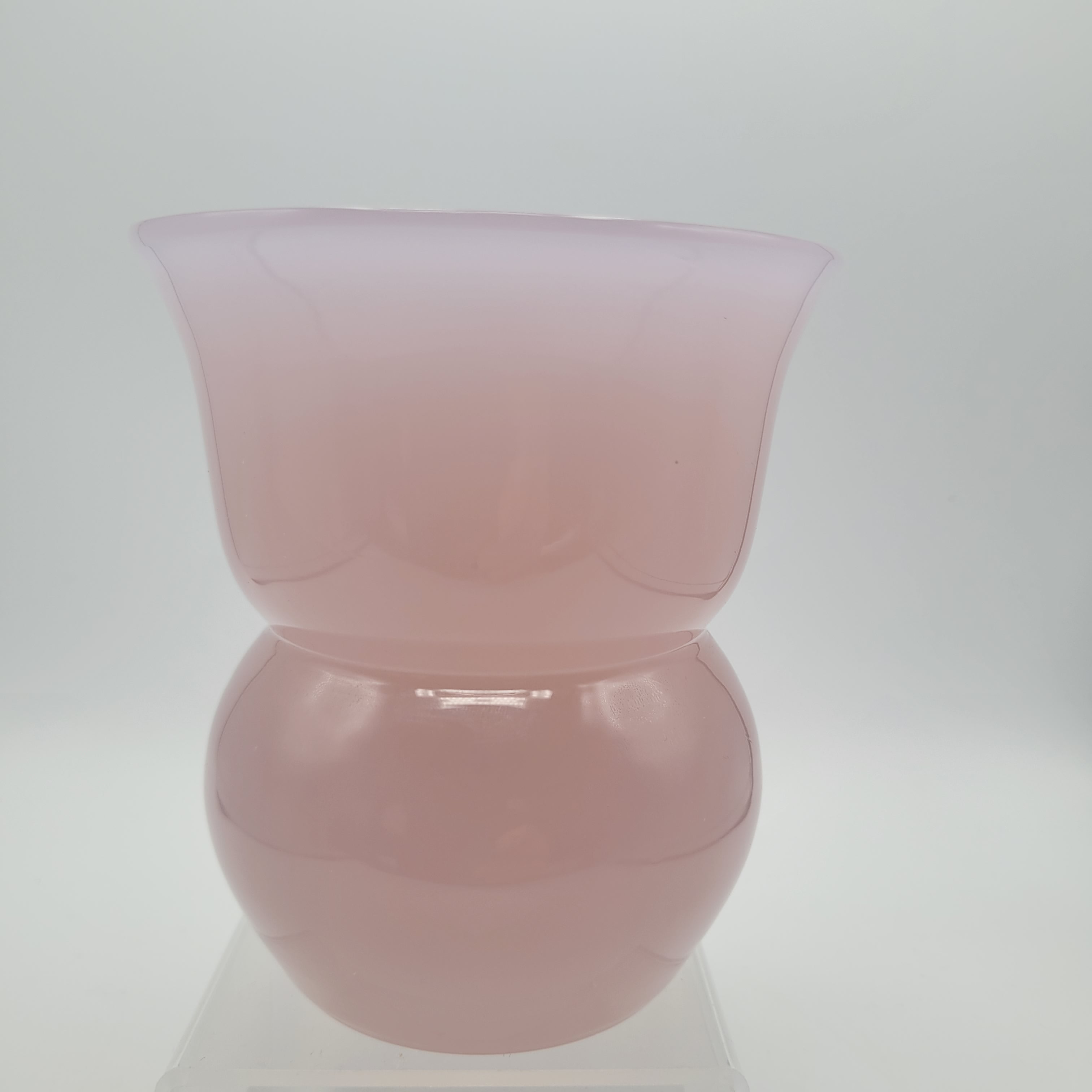 Cenedese Murano Alexandrite Glass Vase — Mid-Century Italian Art Glass, Museum Condition. Signed.