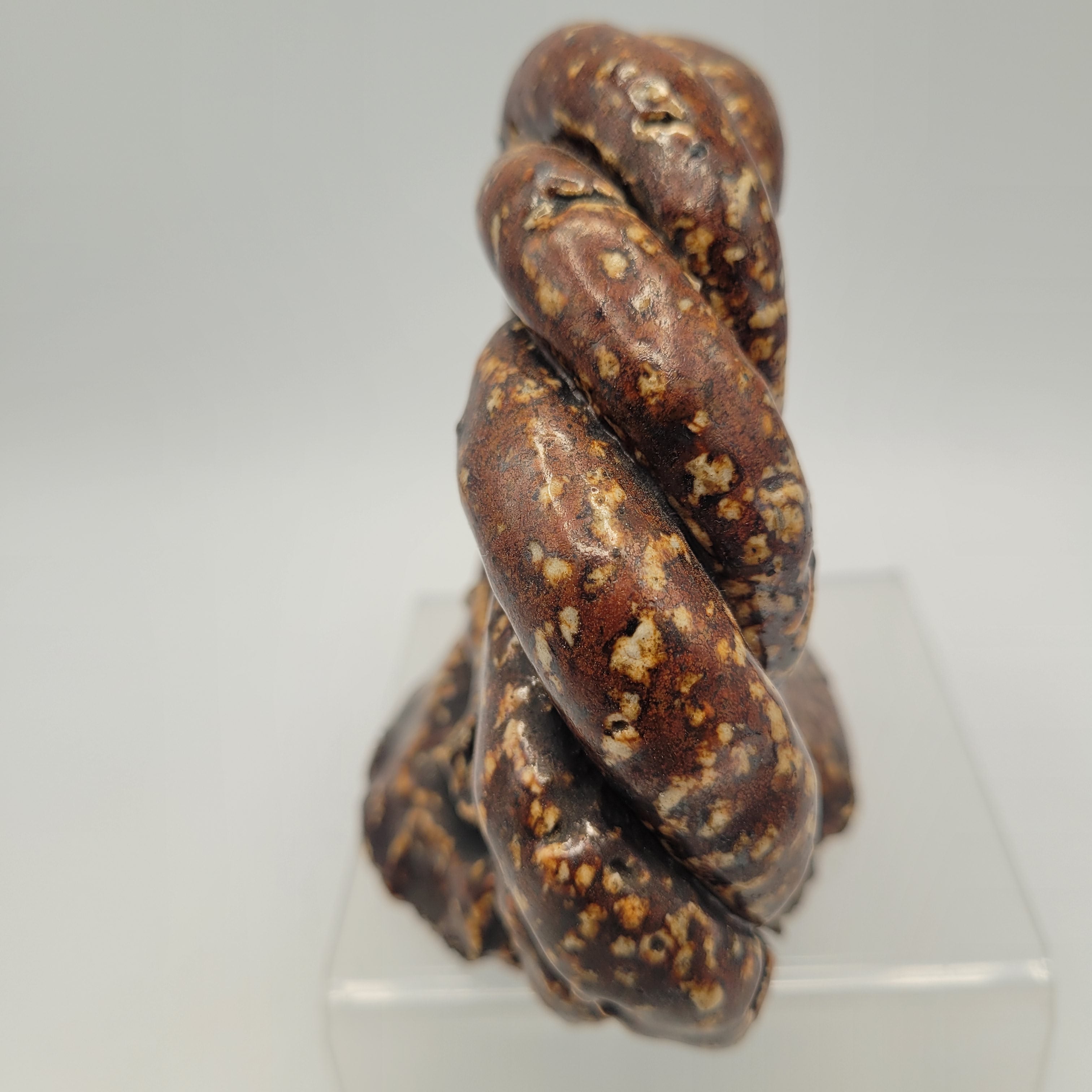 Late 17th-Century Salt-Glaze Tester Ring / Trial Piece
Possibly English (Fulham) or German (Rhenish Westerwald), circa 1650 – 1700