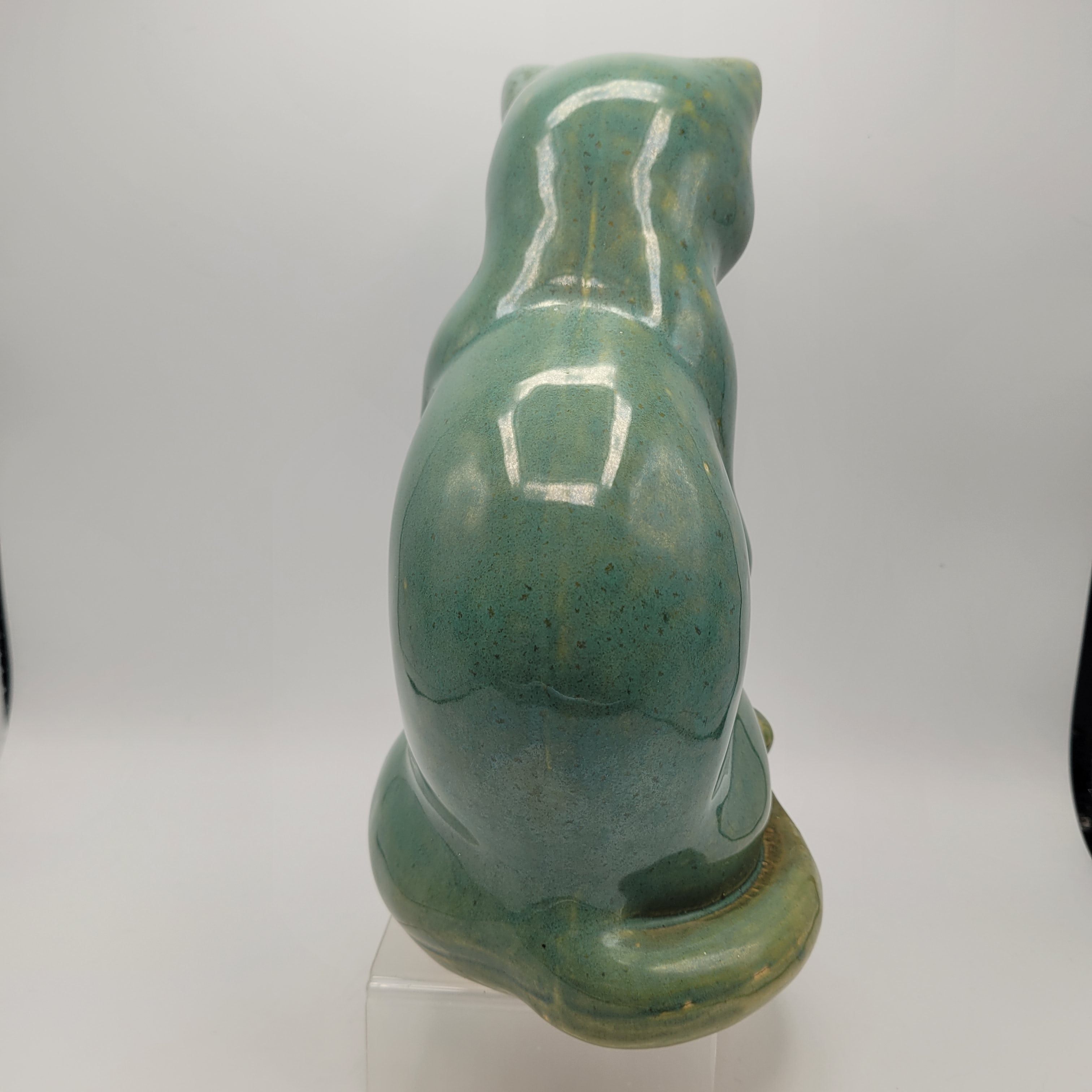 🐾 “The Cat With Opinions” — Mid-Century Ceramic Sculpture