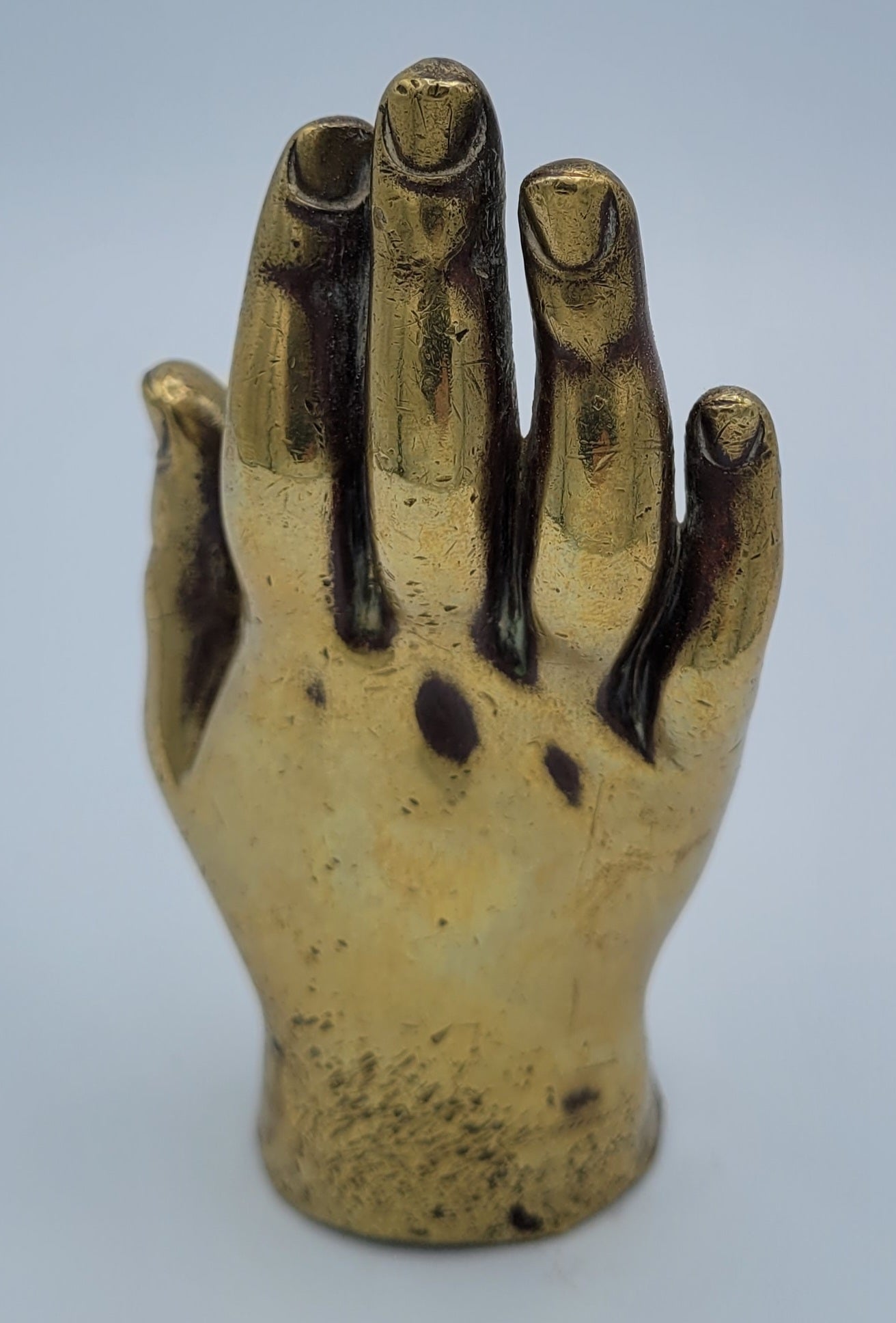 Victorian memorial casting of a child's hand