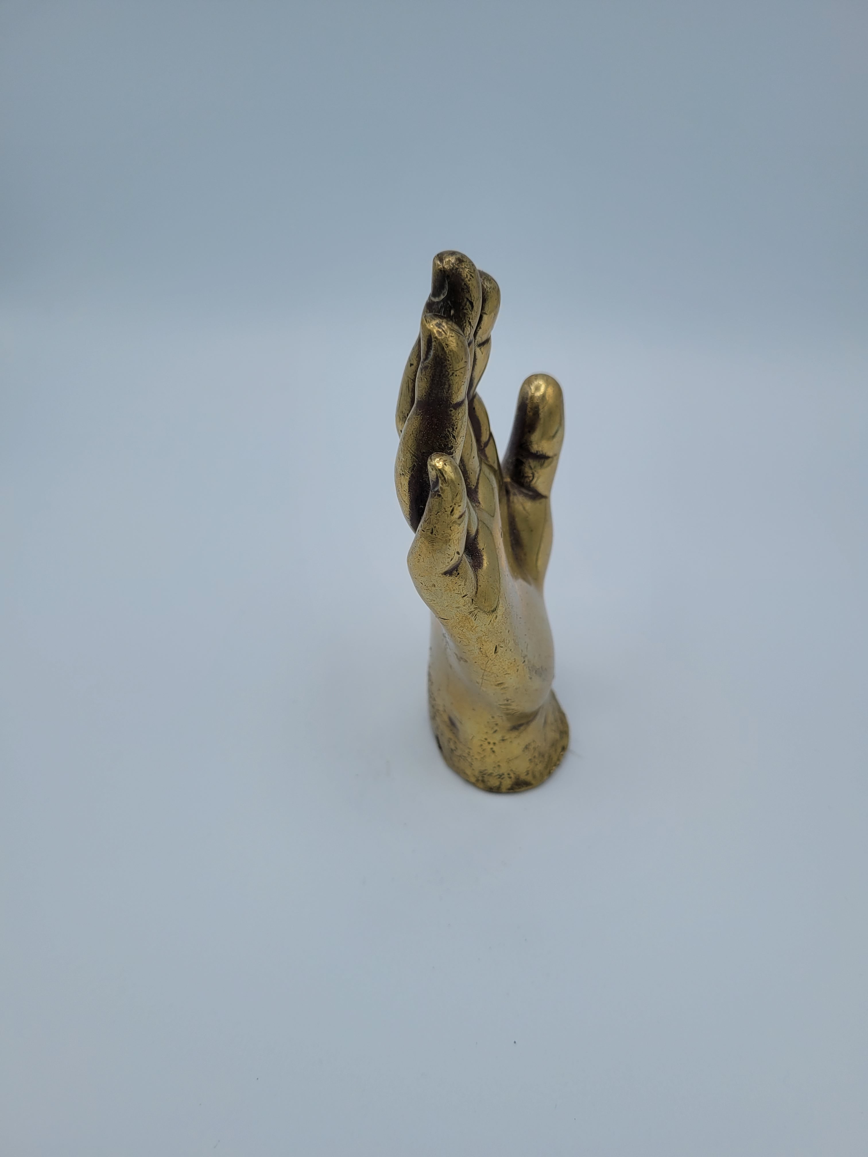 Victorian memorial casting of a child's hand