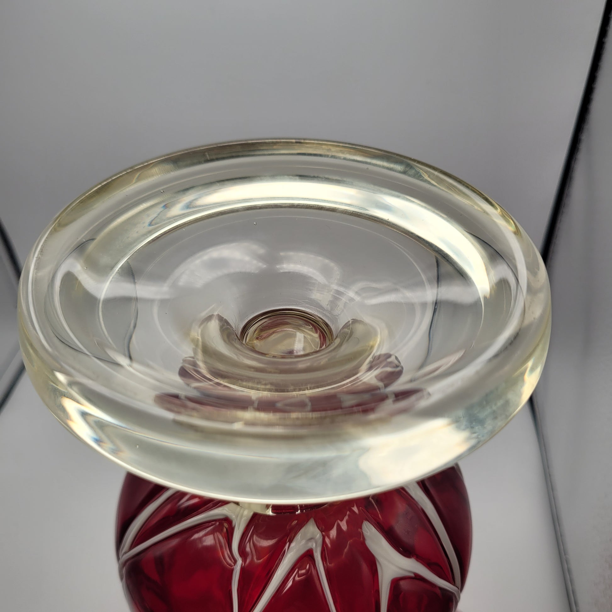 Murano attributed Fazzoletto Vase. "Magnificent" circa 1950s.