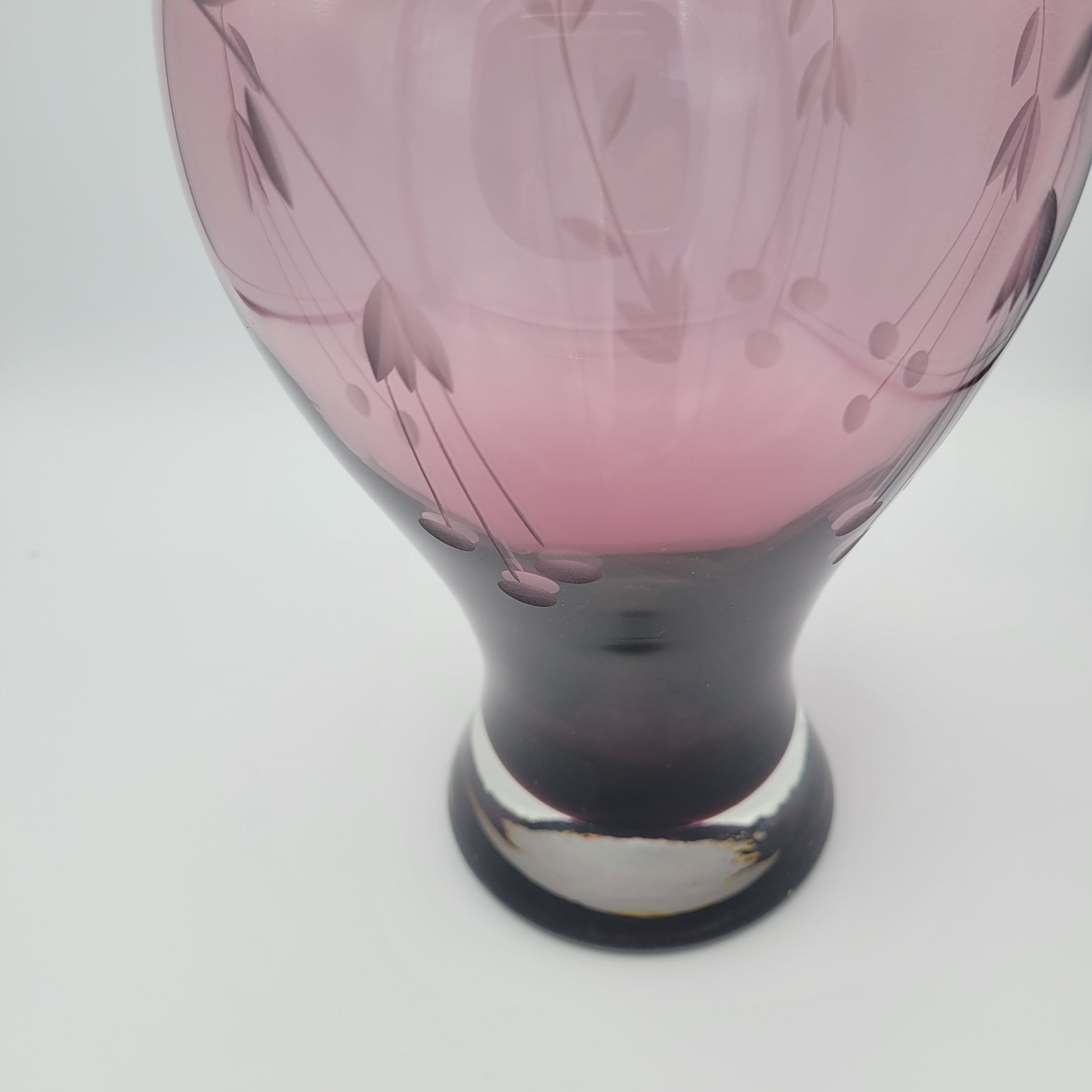 Caithness Baluster Vase 1970s