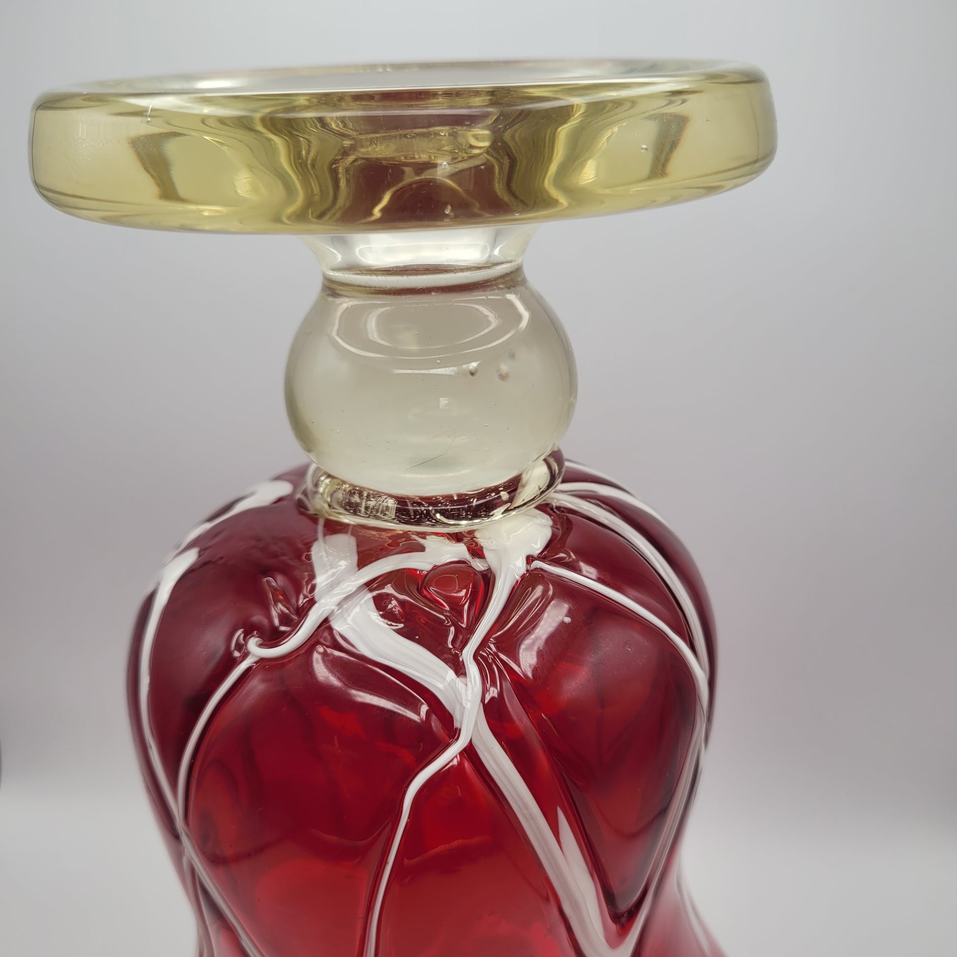Murano attributed Fazzoletto Vase. "Magnificent" circa 1950s.