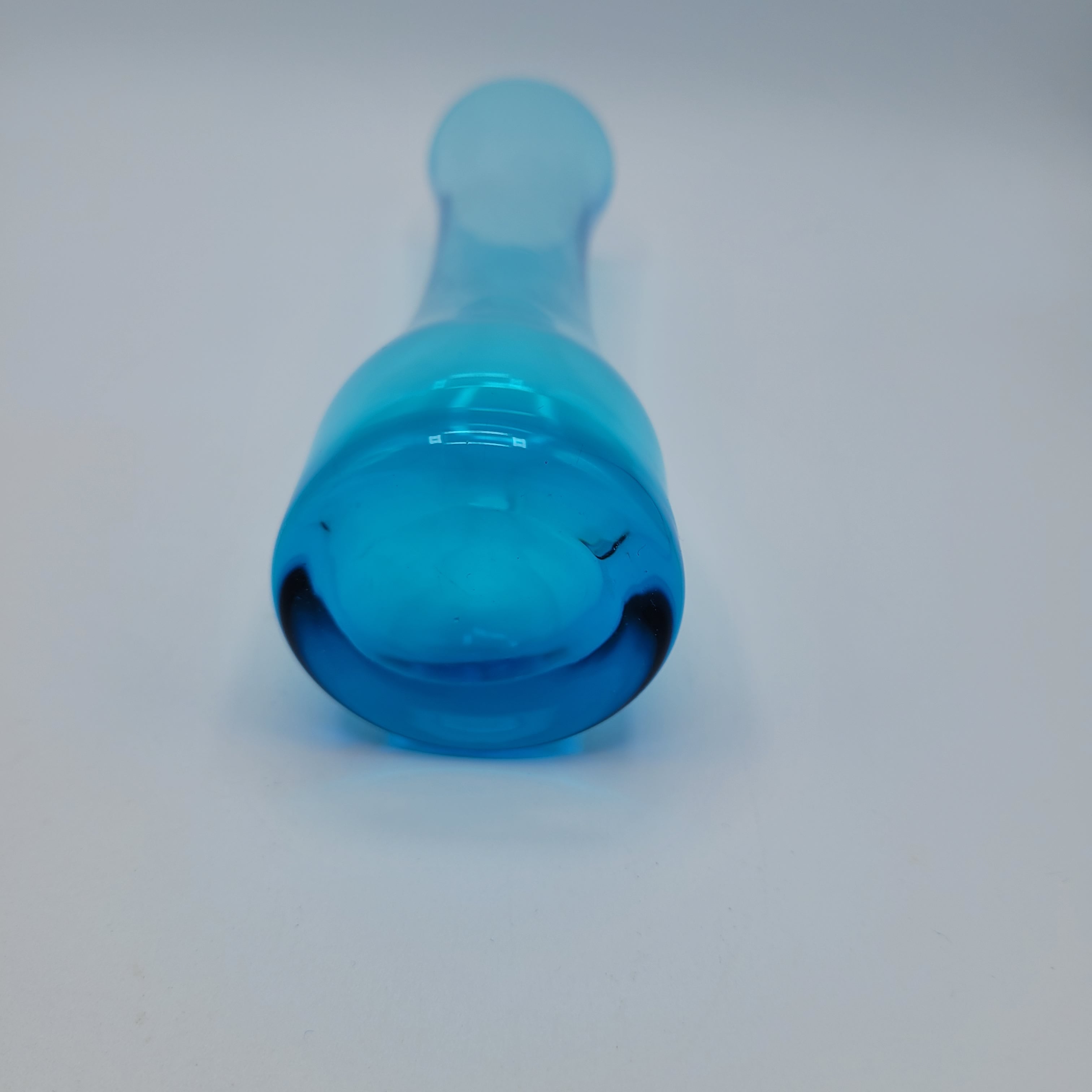 Pair of Scandinavian Hand-Blown Trumpet Vases (c.1965–75)