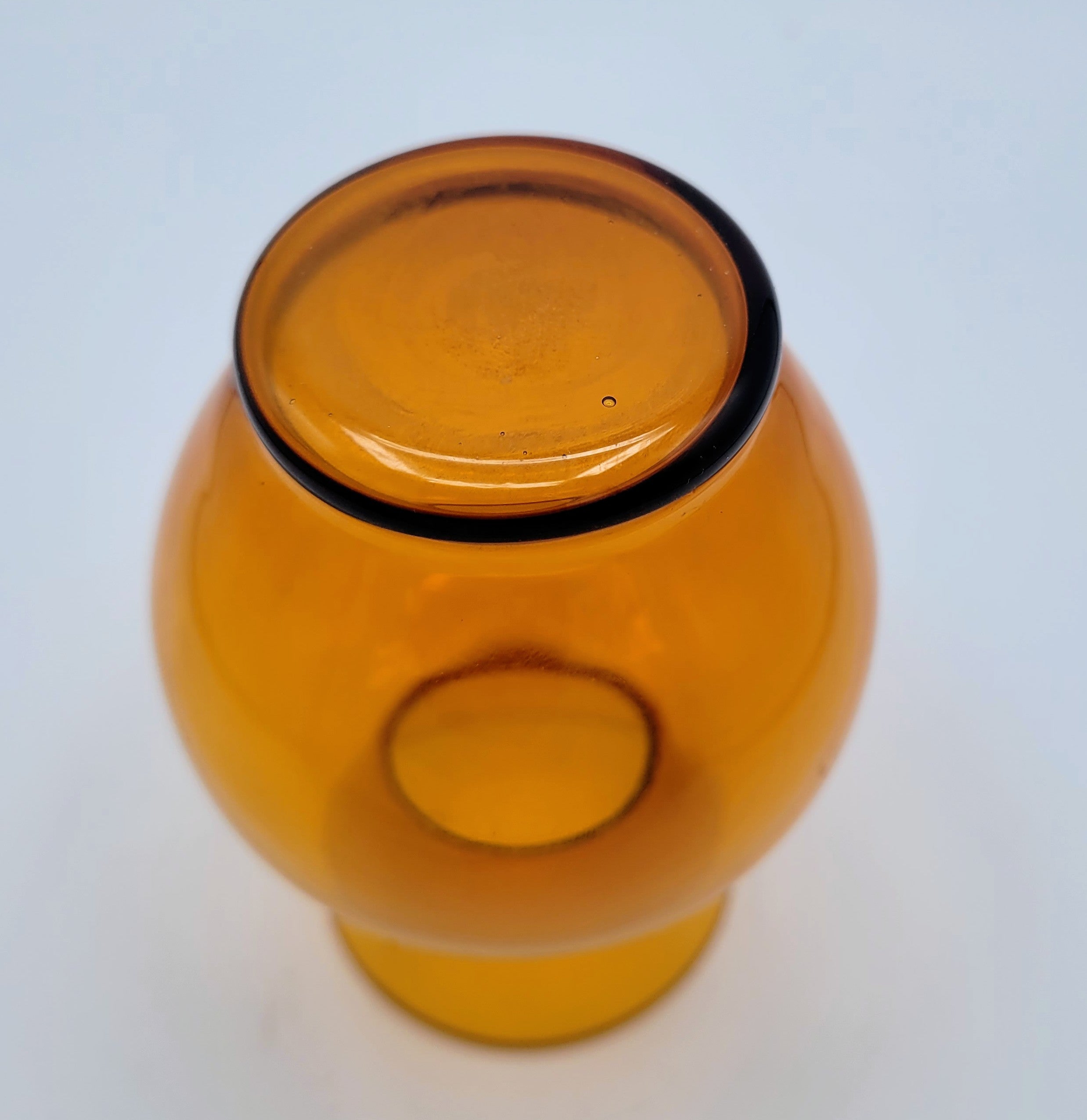 Hand-blown posy vase circa 1950s.