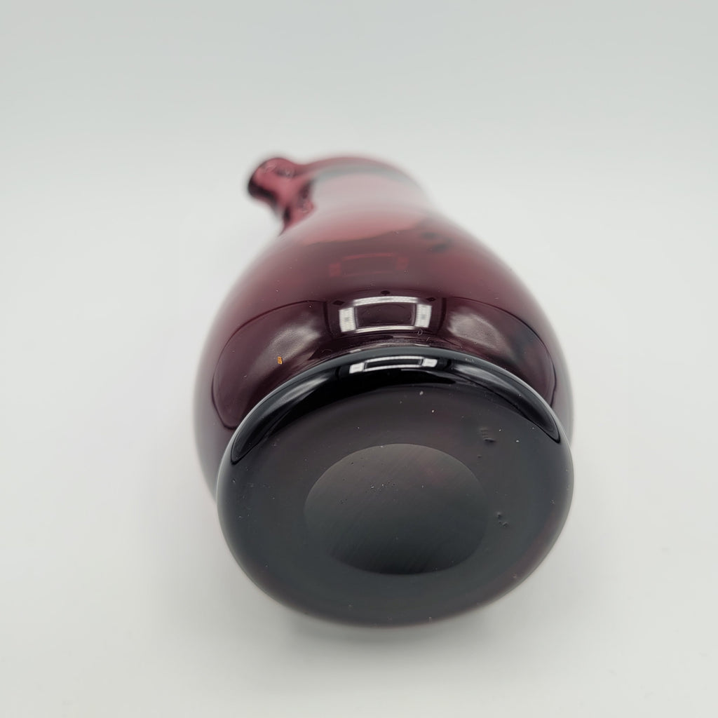 Glorious little hand-blown amethyst jug. MCM 1960s