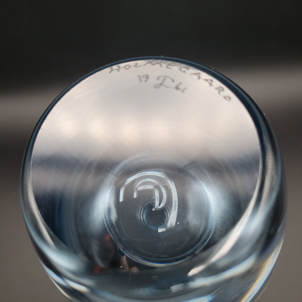 Holmegaard “Arktis” Vase — Per Lütken, 1961 (Signed) 22cm