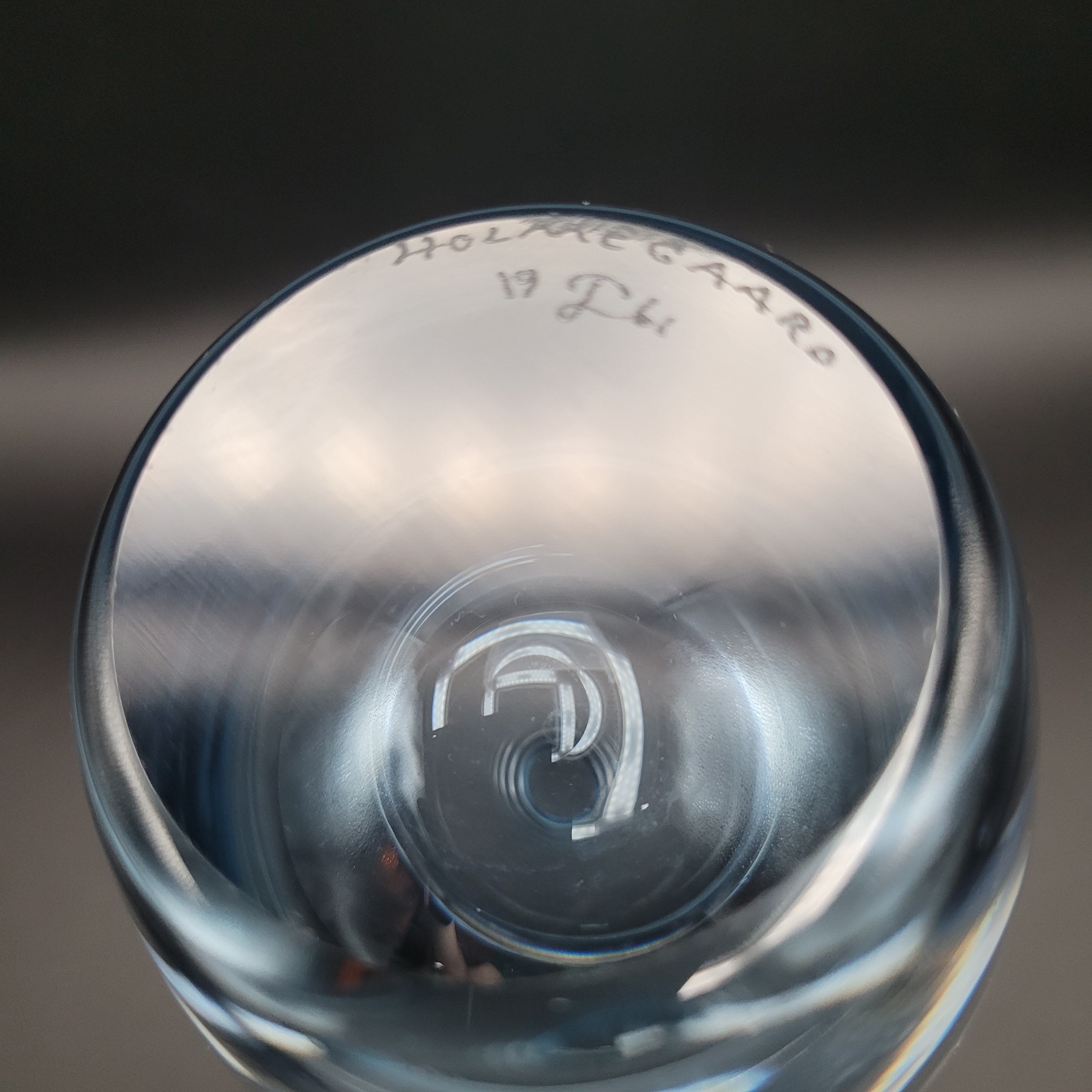 Holmegaard “Arktis” Vase — Per Lütken, 1961 (Signed) 22cm