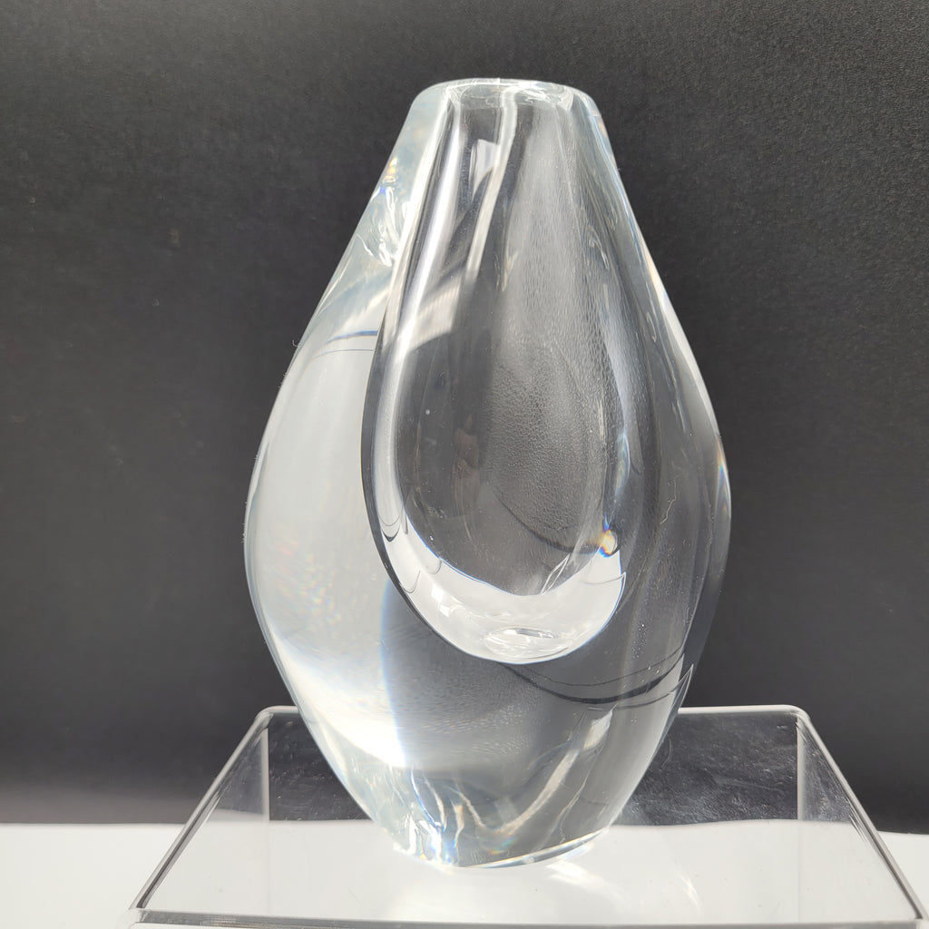 Orrefors Signed Sculptural Crystal — Sven Palmqvist (c.1955–1970)