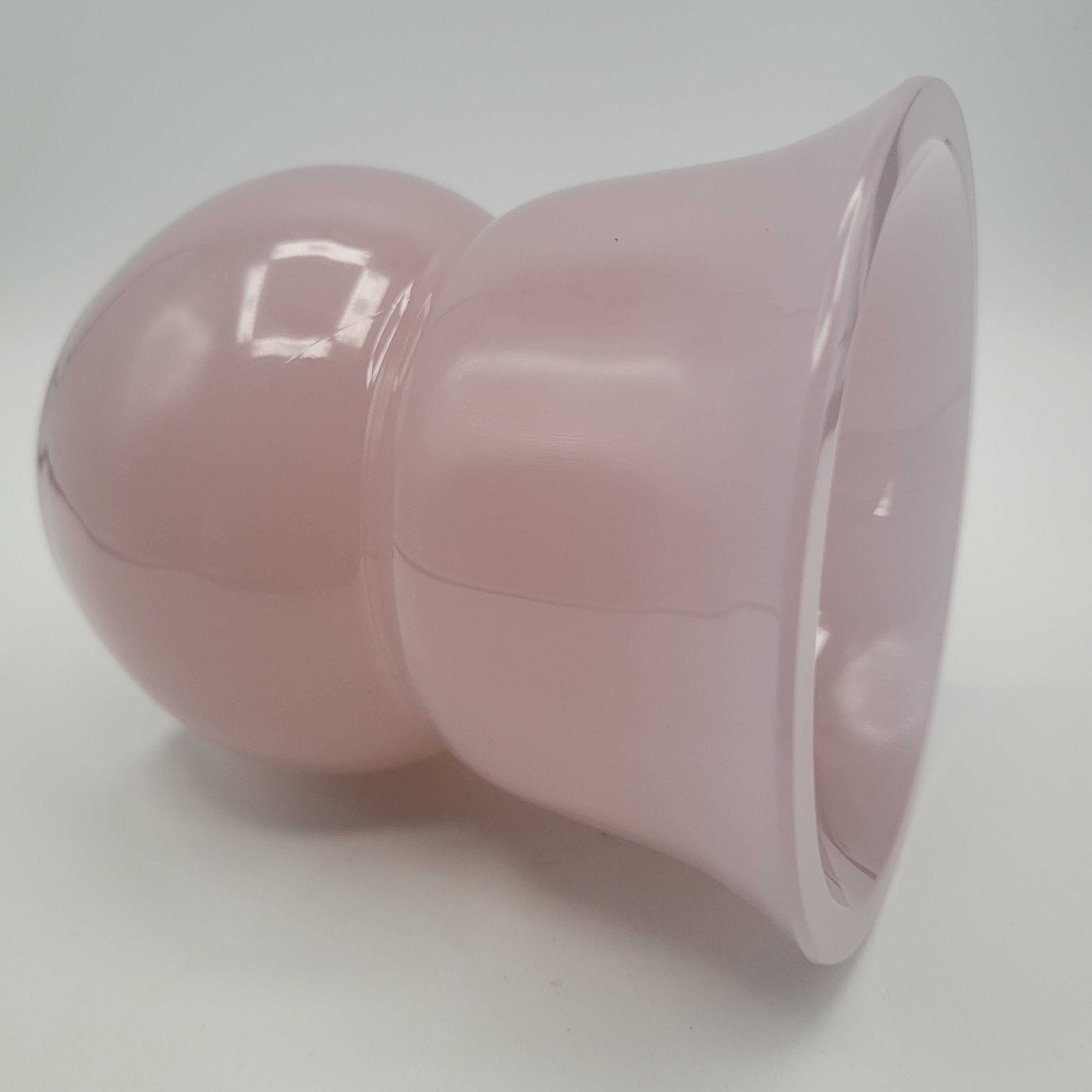 Cenedese Murano Alexandrite Glass Vase — Mid-Century Italian Art Glass, Museum Condition. Signed.