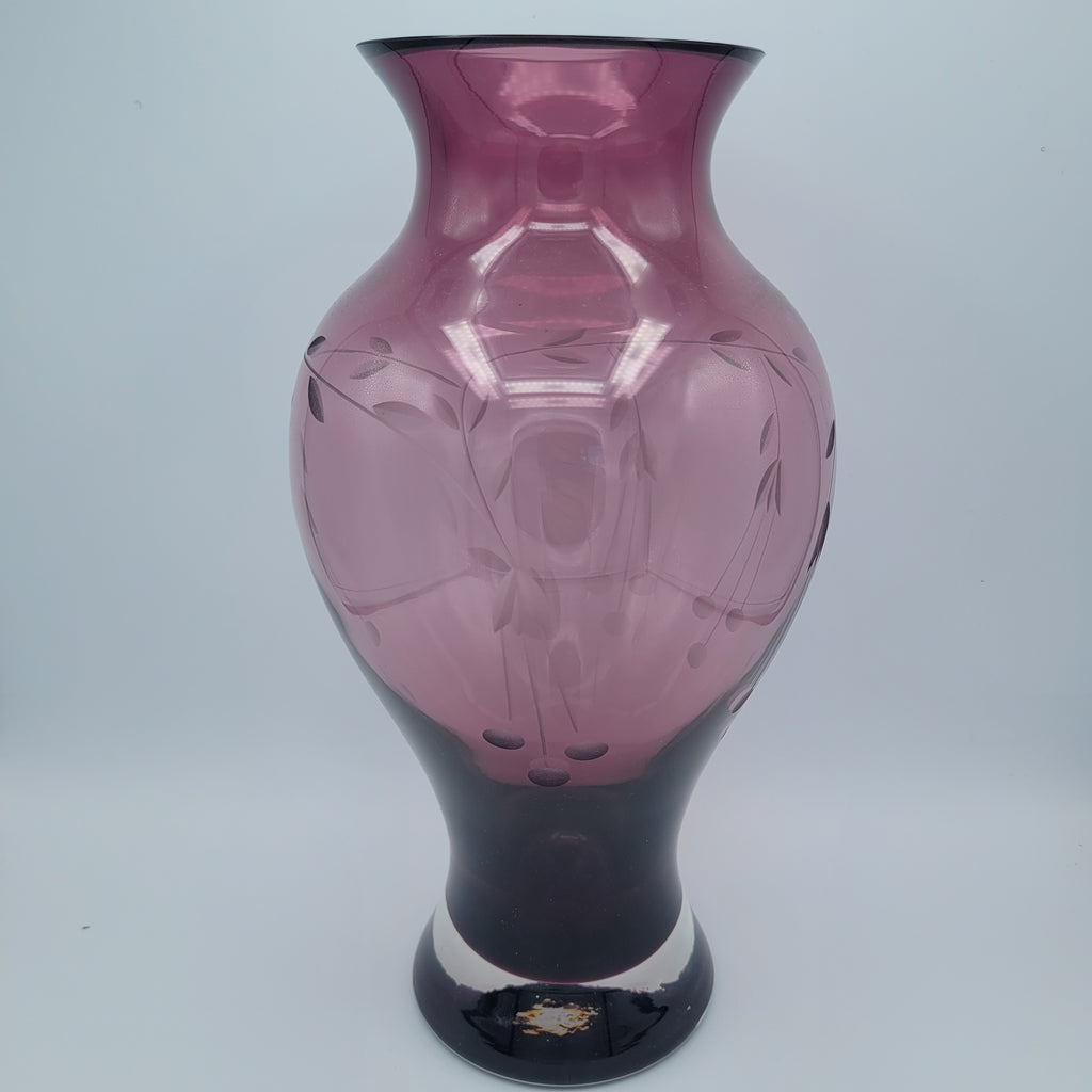Caithness Baluster Vase 1970s