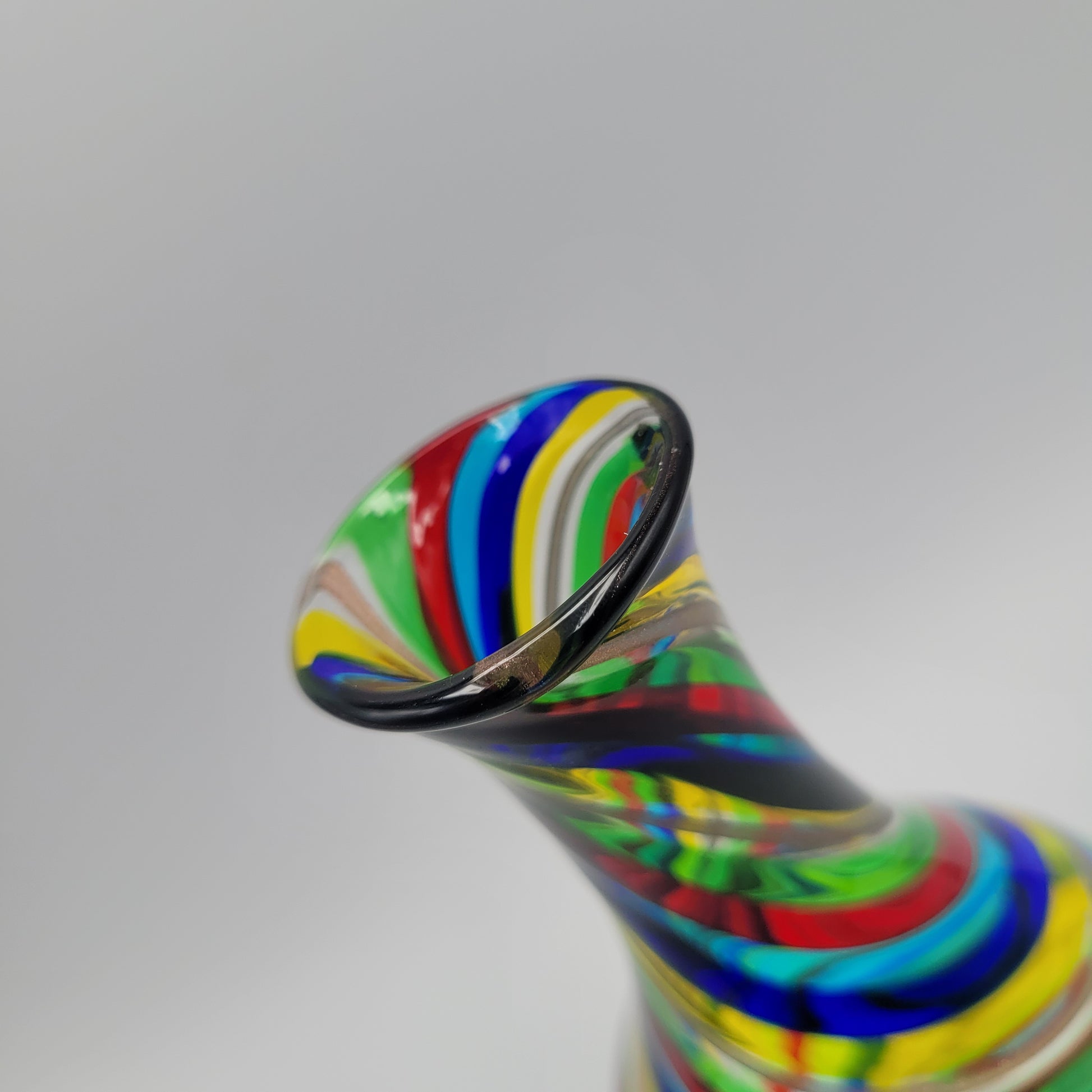 Marvellous & Pristine F&M Ballarin Murano Filigrana Spirale Vase😊 Signed w/COA & Label