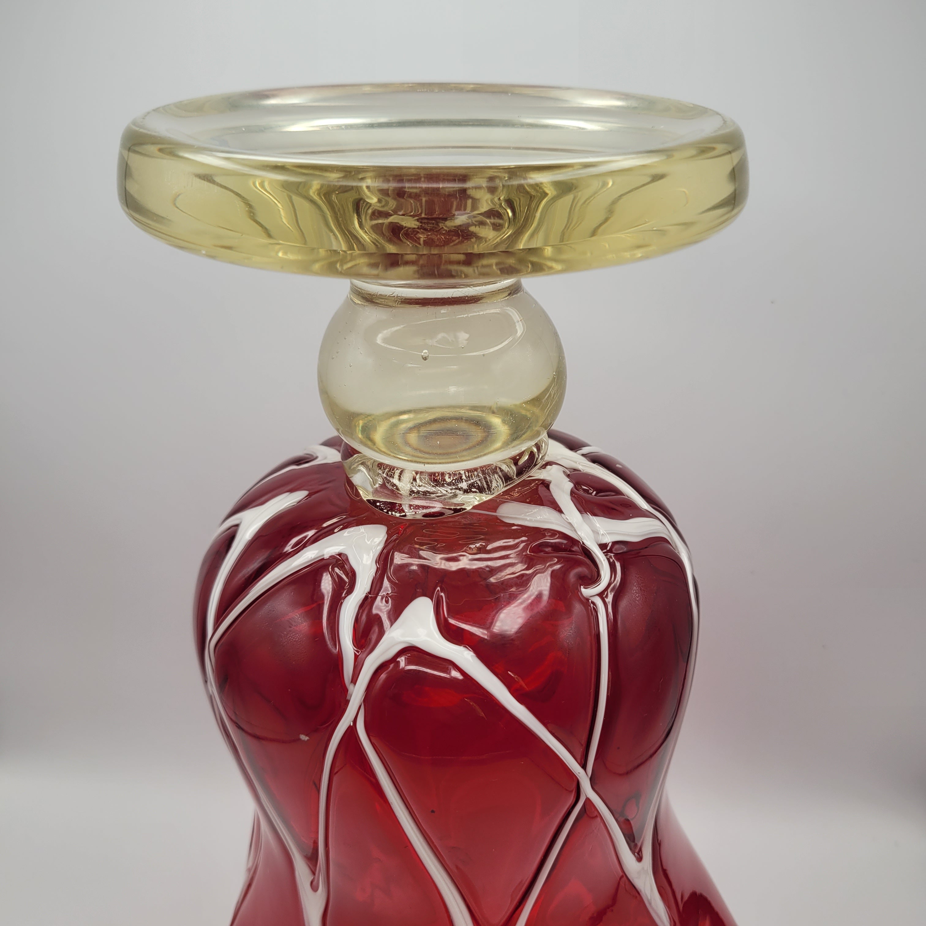 Murano attributed Fazzoletto Vase. "Magnificent" circa 1950s.