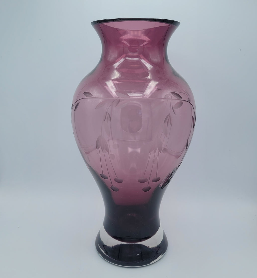 Caithness Baluster Vase 1970s