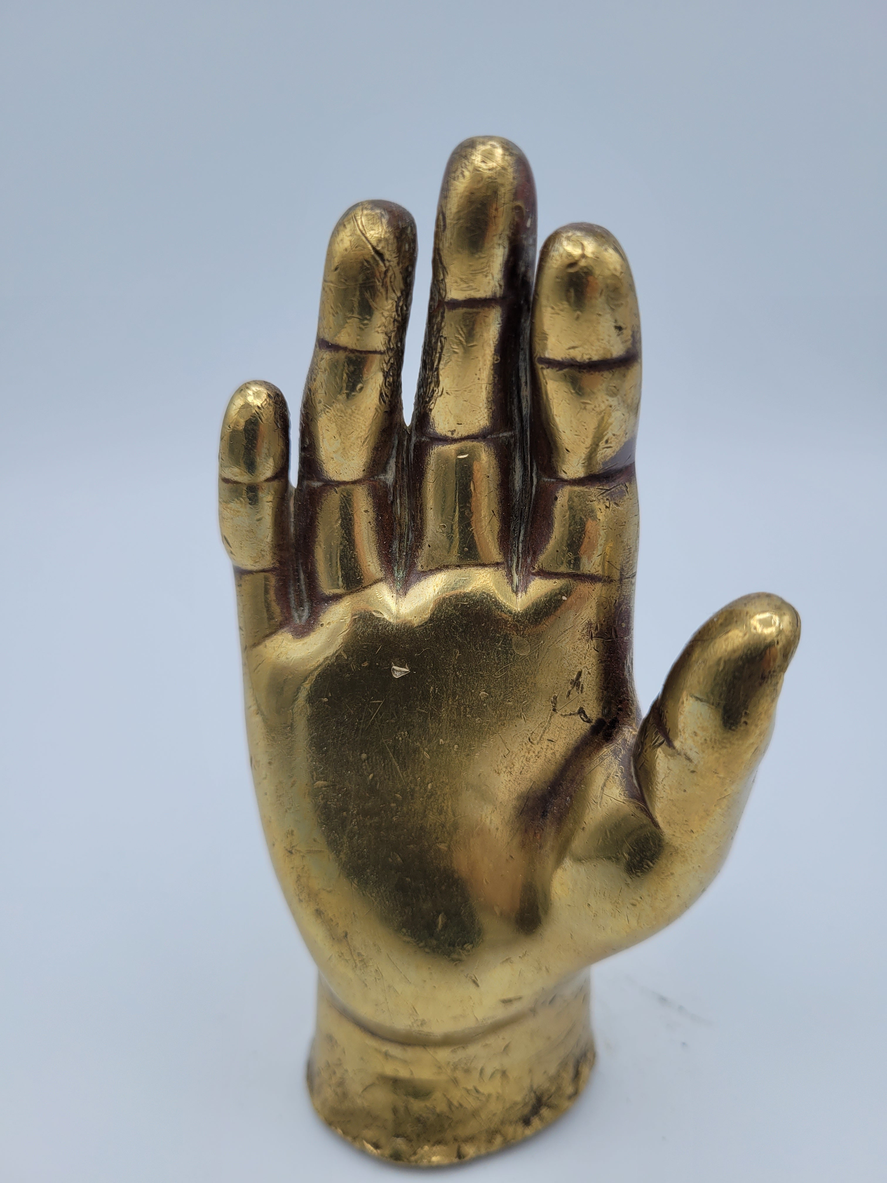 Victorian memorial casting of a child's hand