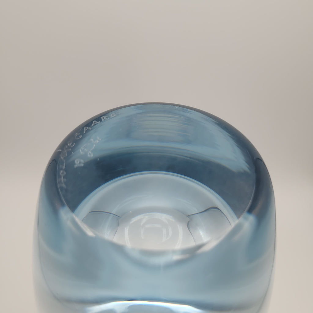 Holmegaard “Arktis” Vase — Per Lütken, 1961 (Signed) 22cm