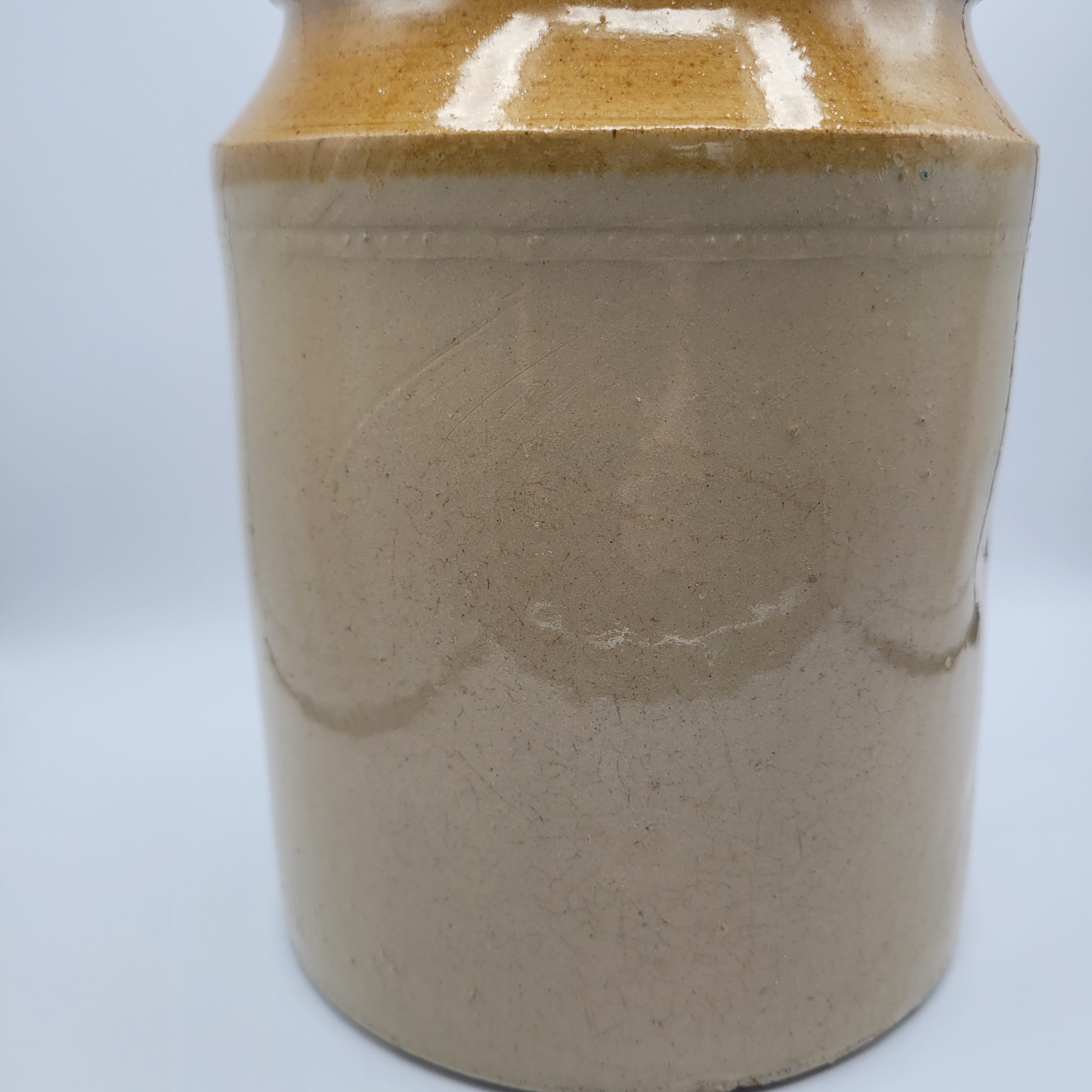 Victorian stoneware utensils pot...yum