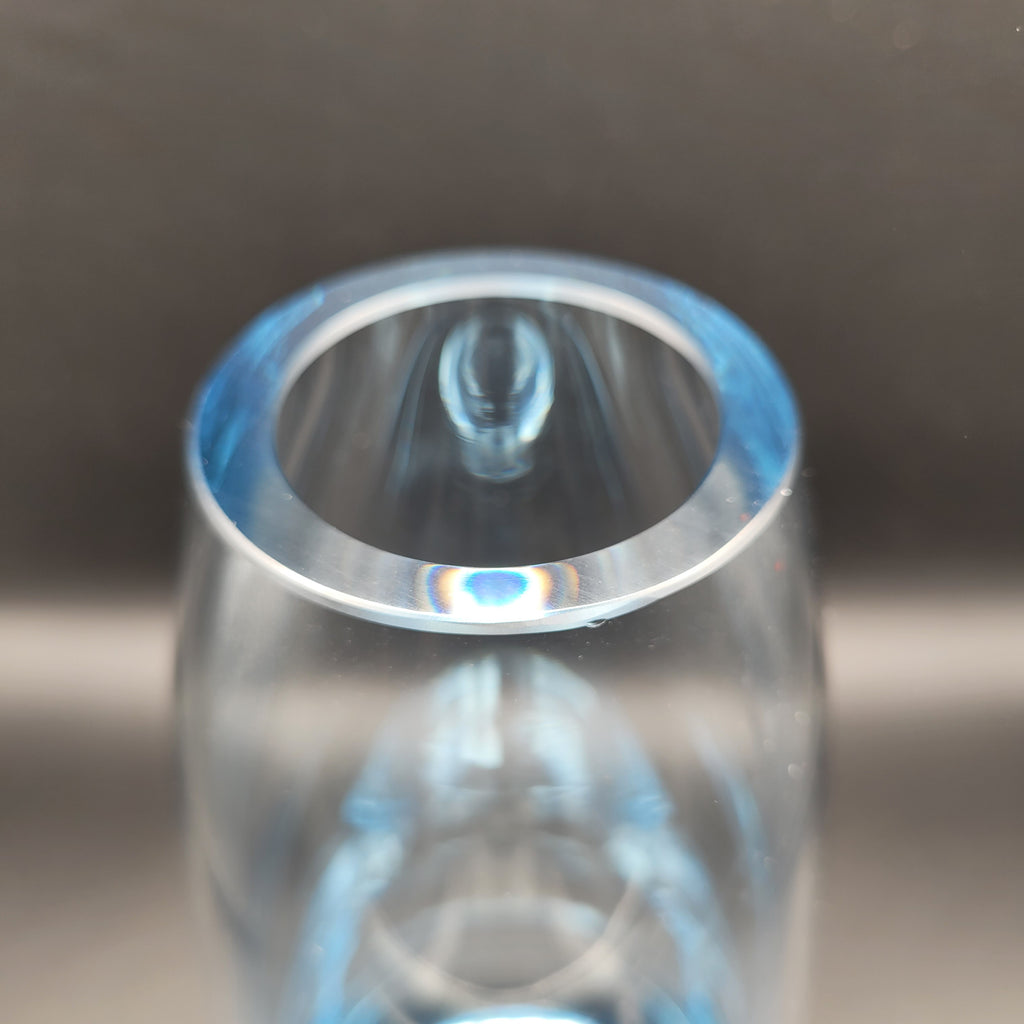 Holmegaard “Arktis” Vase — Per Lütken, 1961 (Signed) 22cm