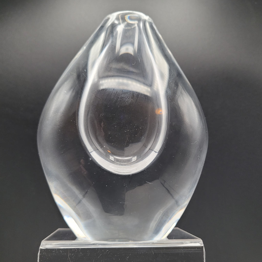 Orrefors Signed Sculptural Crystal — Sven Palmqvist (c.1955–1970)