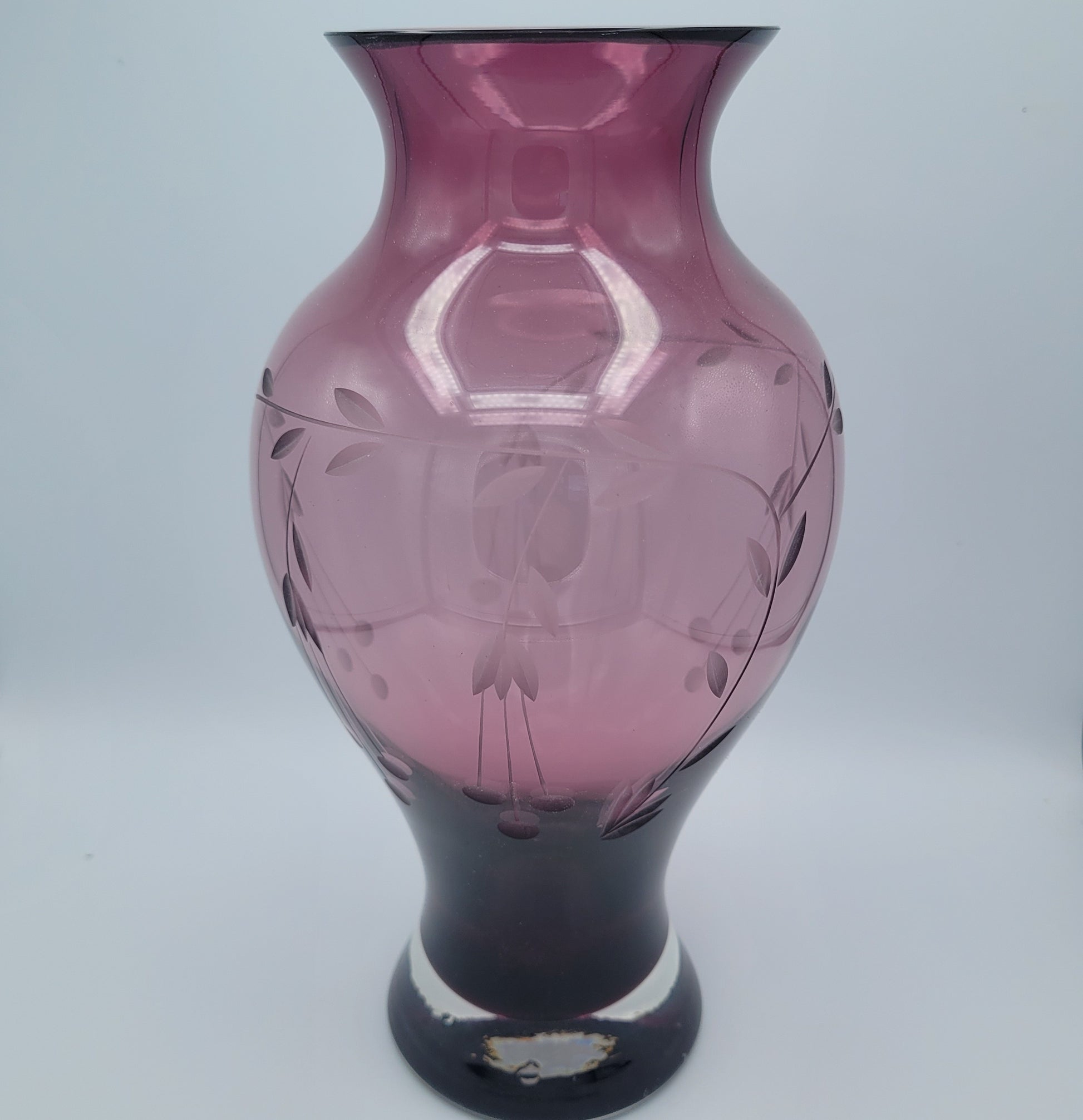 Caithness Baluster Vase 1970s