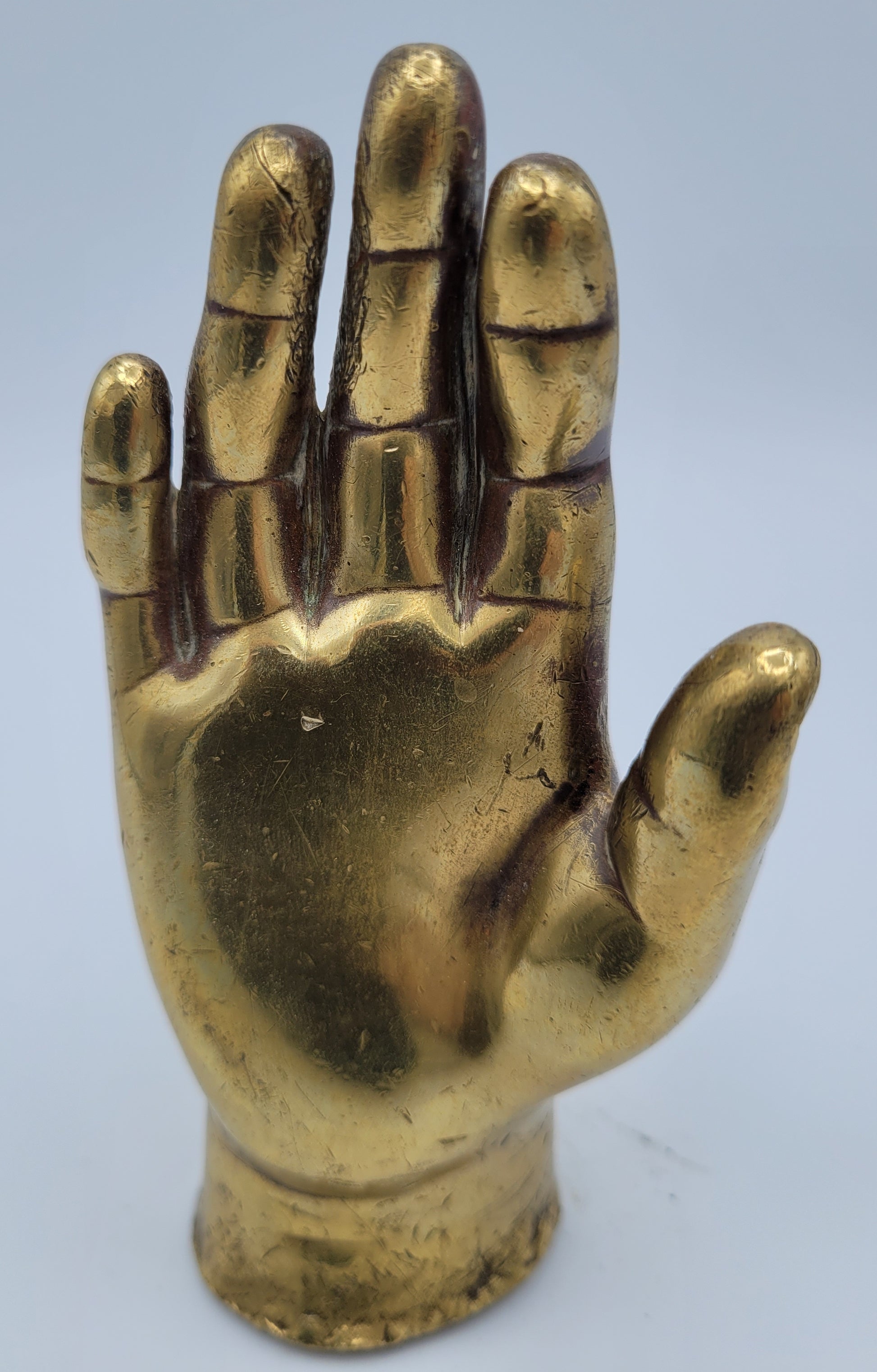 Victorian memorial casting of a child's hand