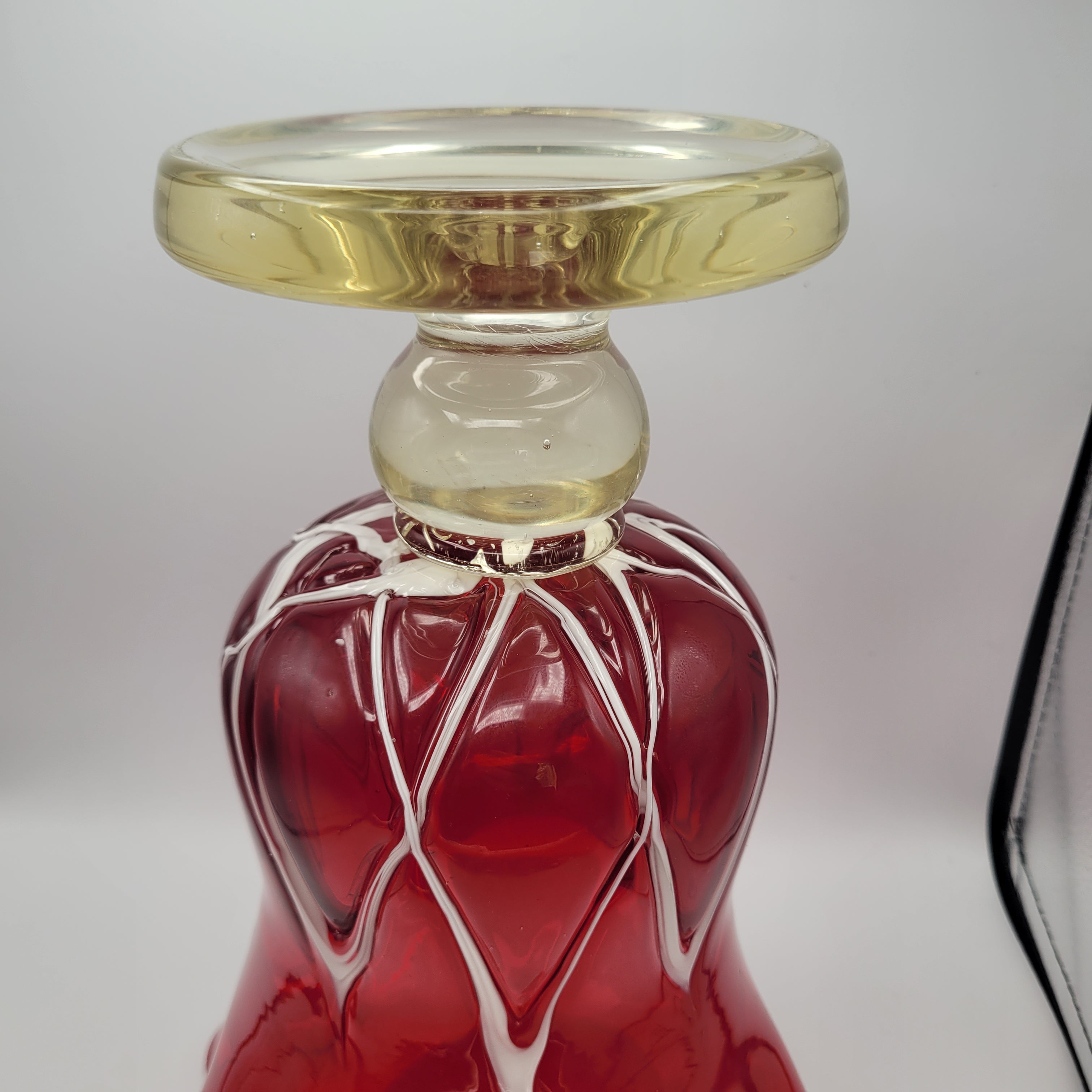 Murano attributed Fazzoletto Vase. "Magnificent" circa 1950s.