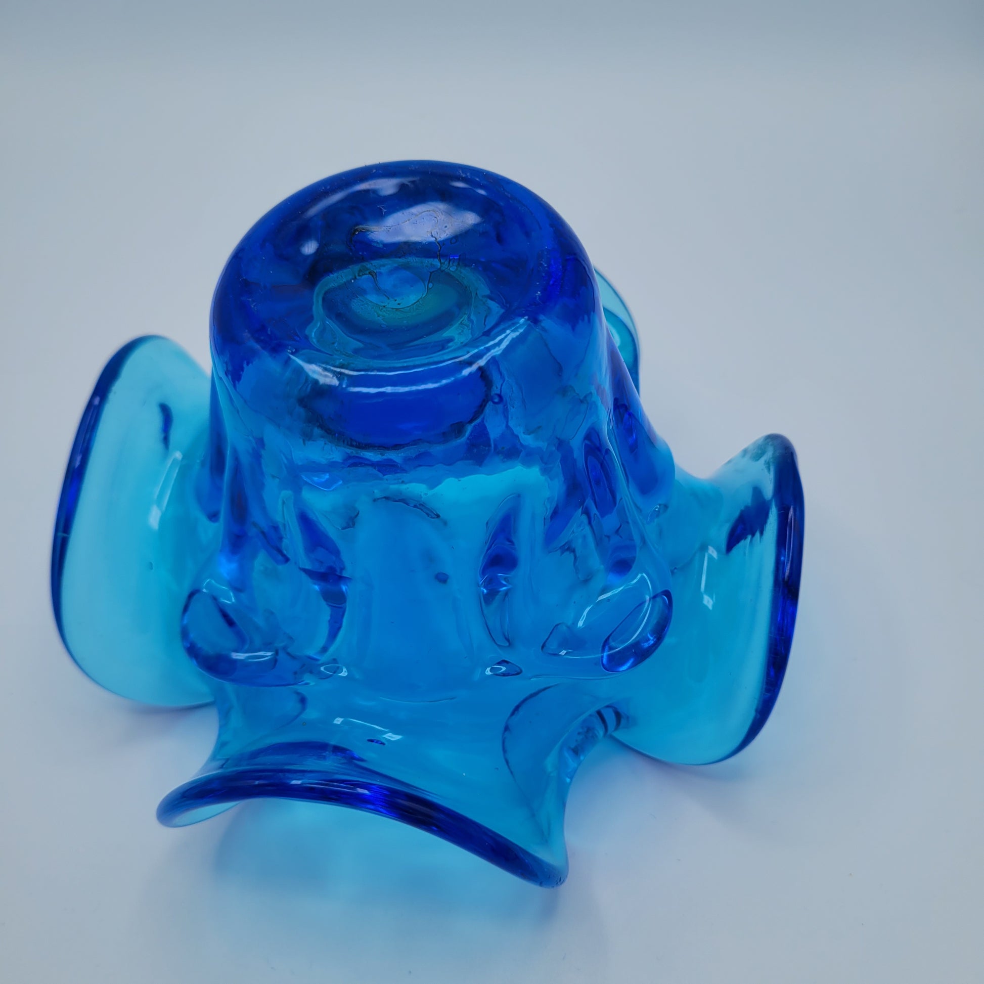 Murano School Fazzoletto/ Handkerchief Vase. Circa 1950s/60s unmarked.