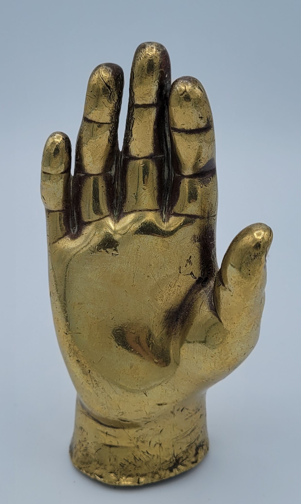 Victorian memorial casting of a child's hand