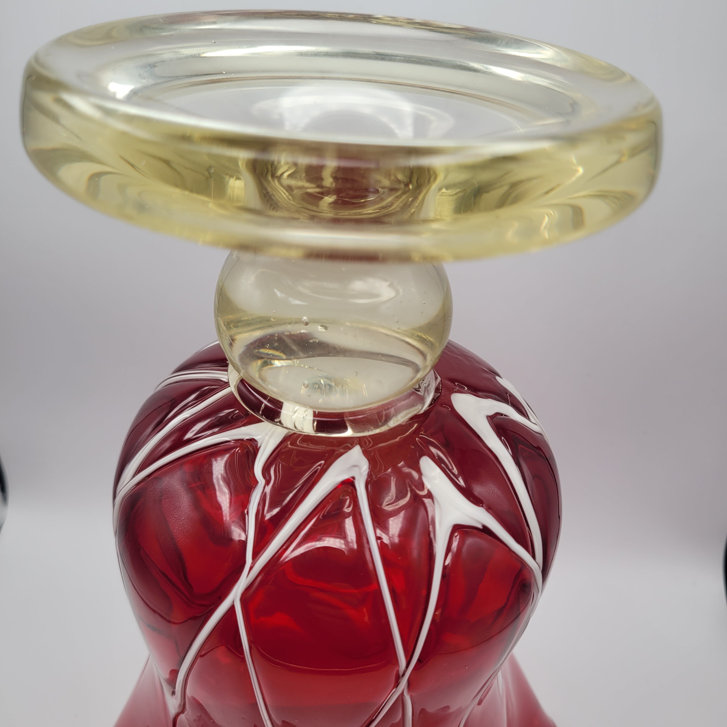 Murano attributed Fazzoletto Vase. "Magnificent" circa 1950s.