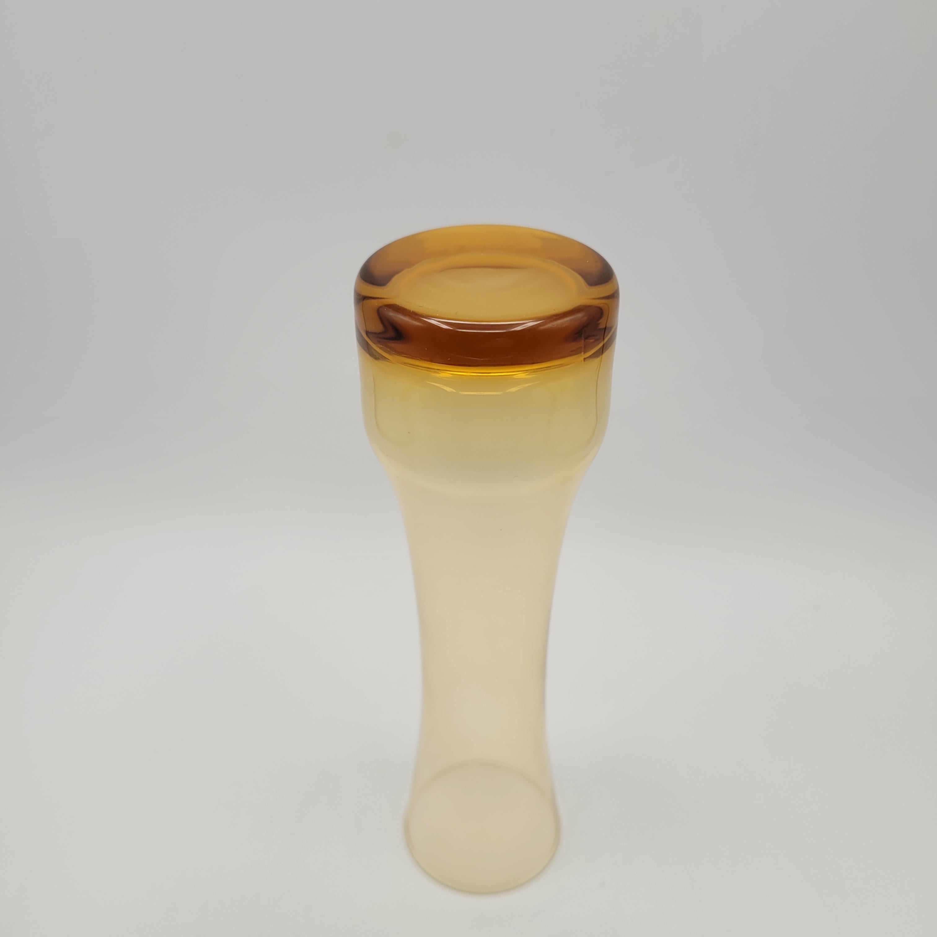 Pair of Scandinavian Hand-Blown Trumpet Vases (c.1965–75)