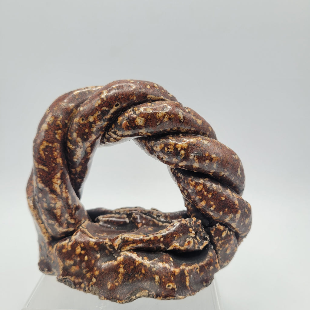 Late 17th-Century Salt-Glaze Tester Ring / Trial Piece
Possibly English (Fulham) or German (Rhenish Westerwald), circa 1650 – 1700